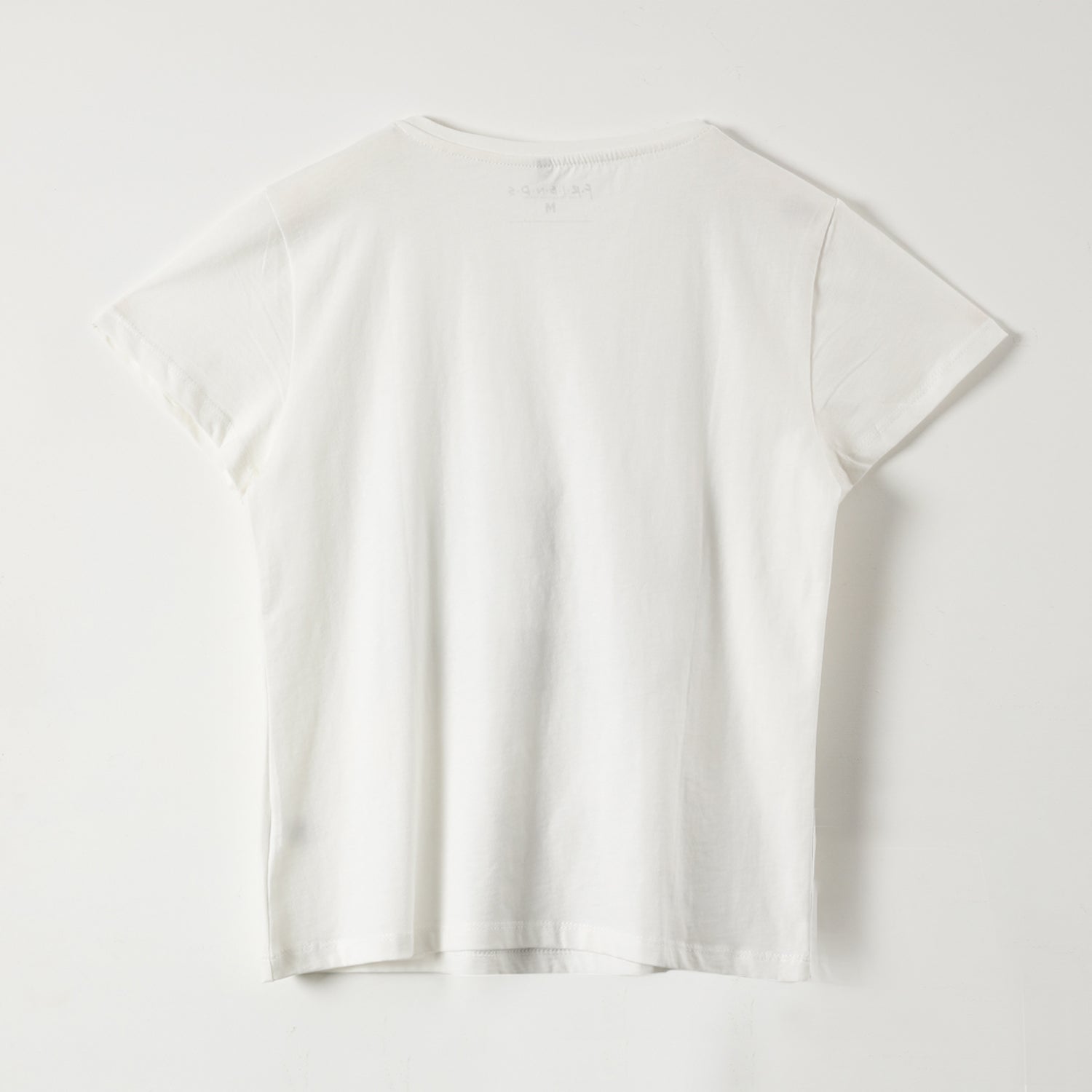 Polera Manga Corta Mujer Foto Blanco Friends