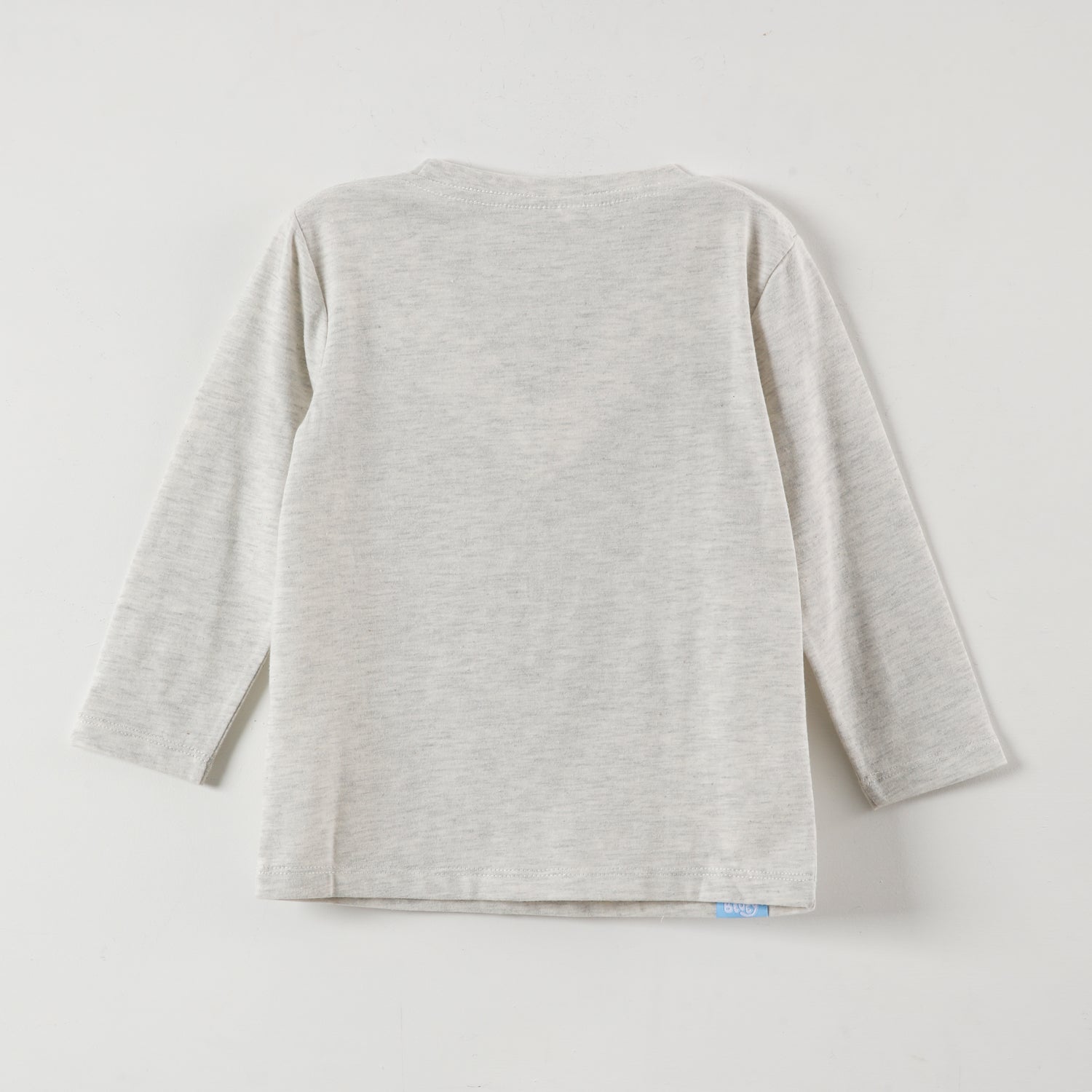 Polera Manga Larga Niño Fun Gris Bluey