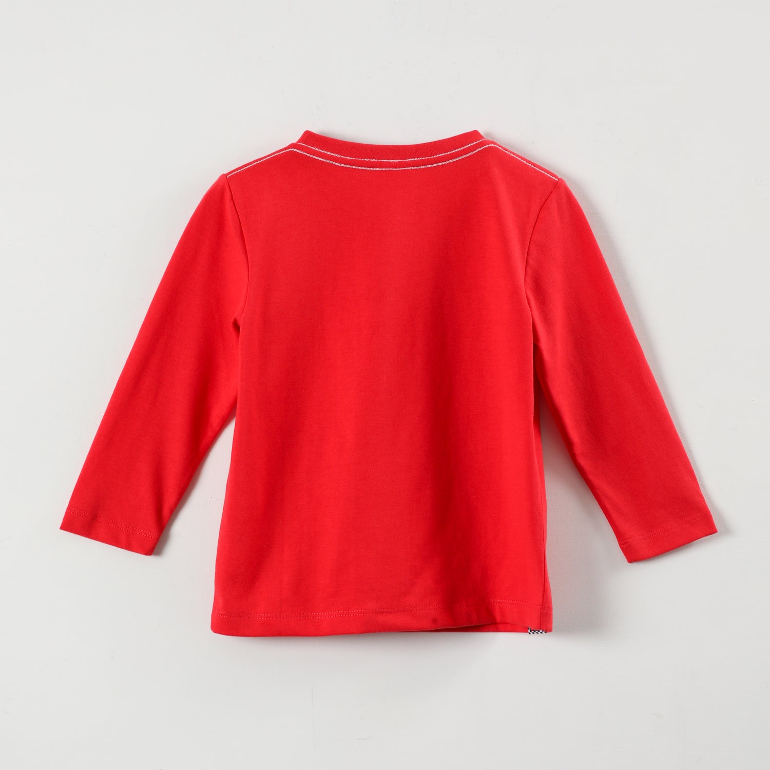 Polera Manga Larga Niño Cars Lightning Rojo Cars