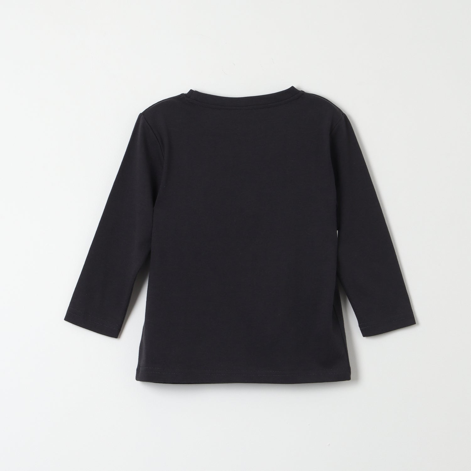 Polera Manga Larga Niño Spiderman Amazing Negro Marvel