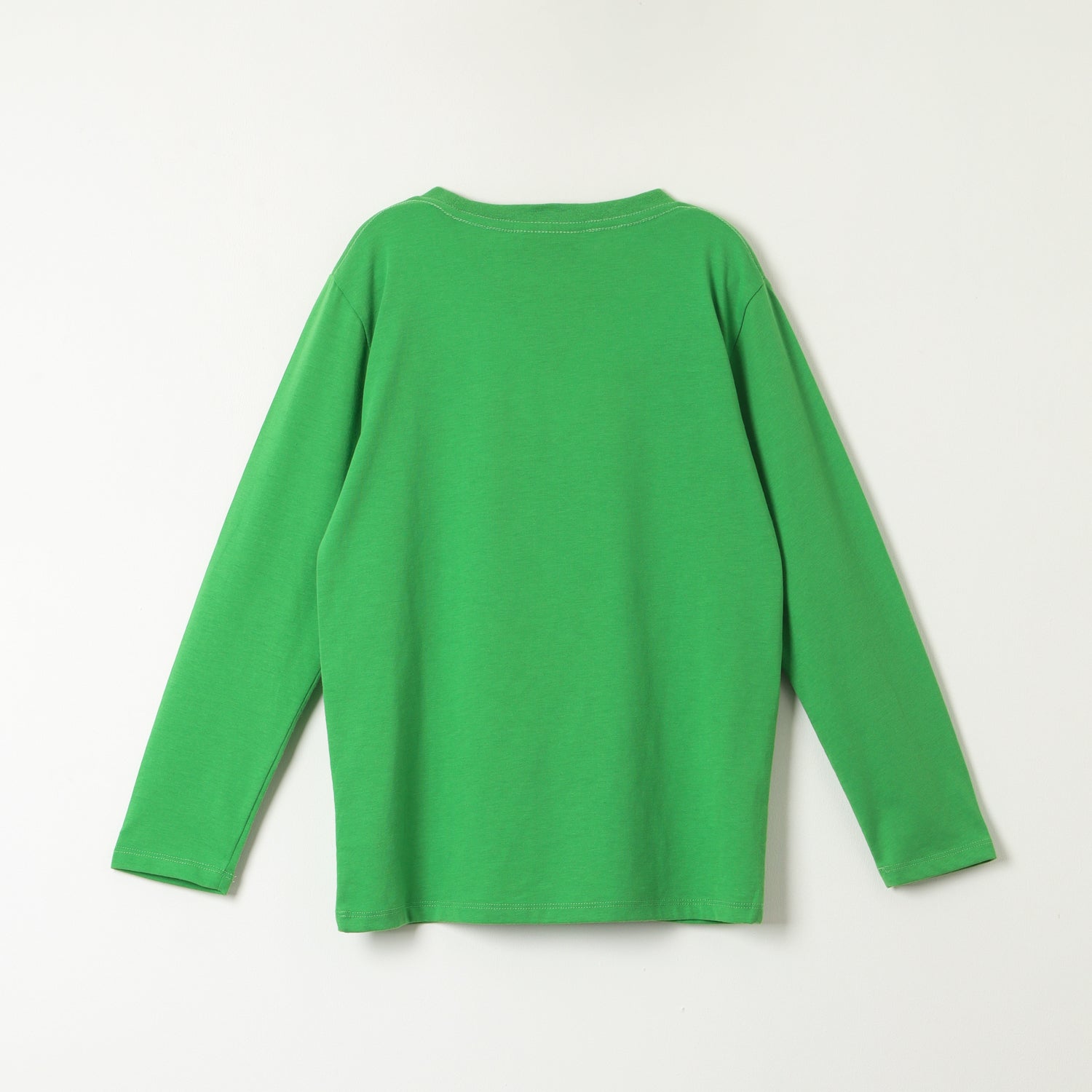 Polera Manga Larga Niño Creepers Team Verde Minecraft
