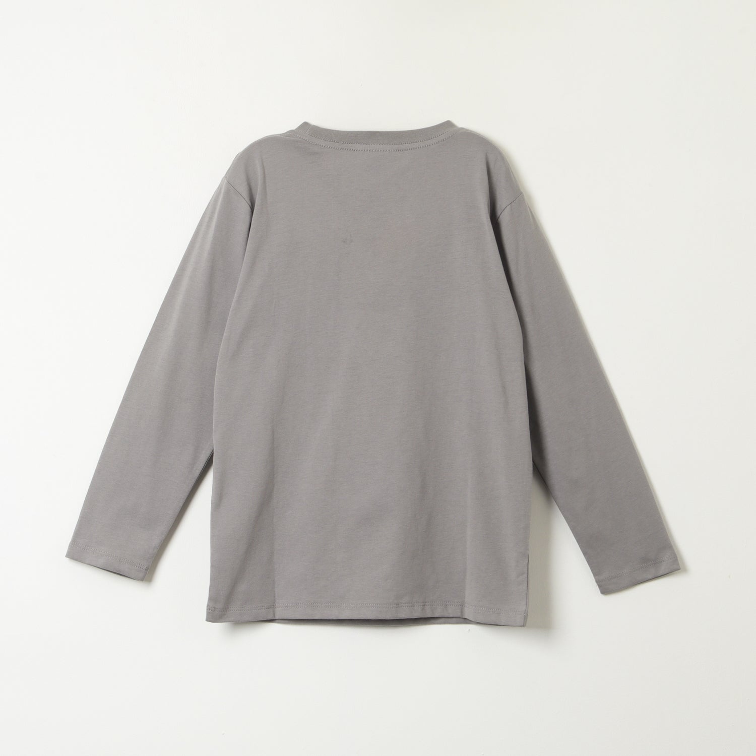 Polera Manga Larga Niño Jutsu Gris Naruto