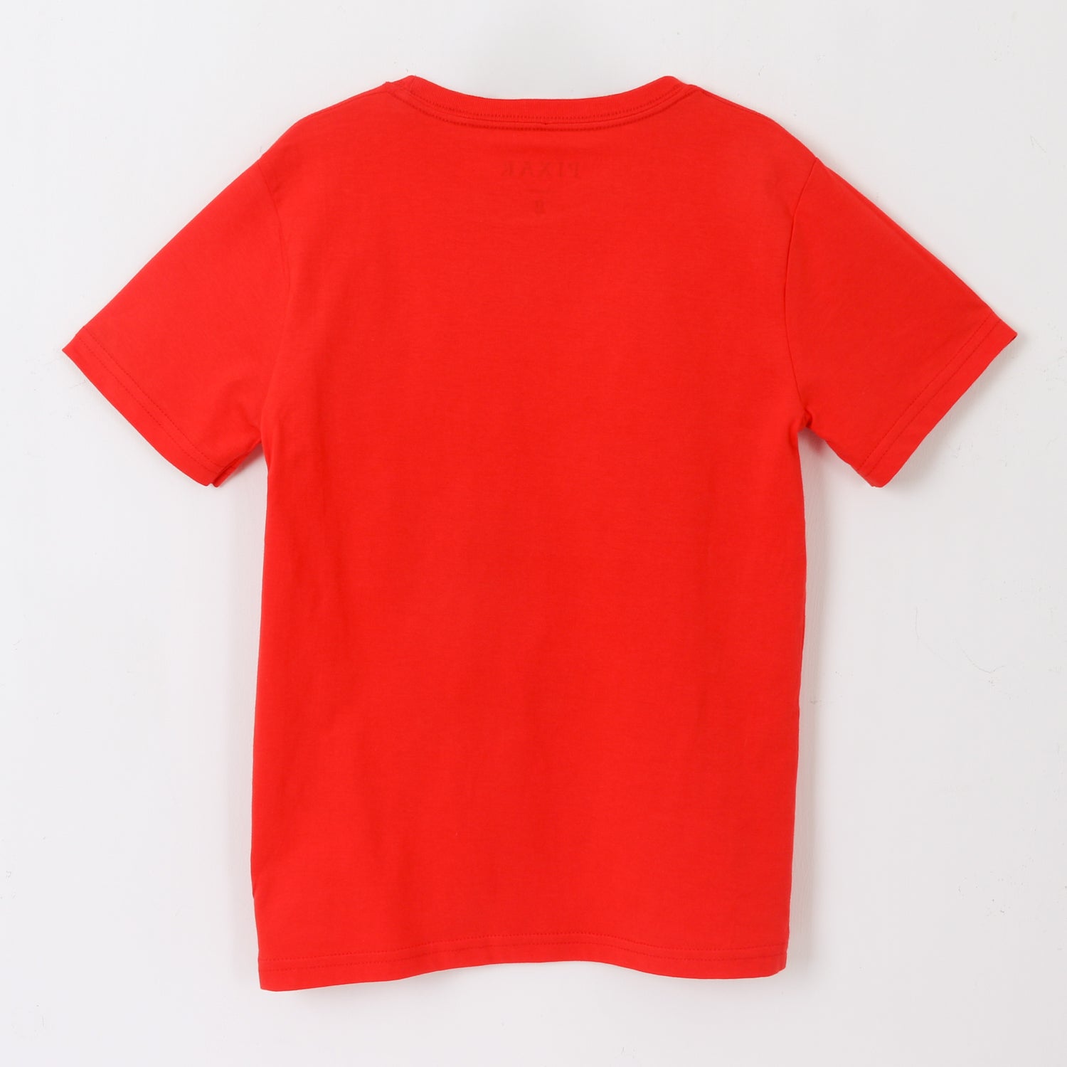 Polera Manga Corta Niño Rojo Ira Pixar Disney