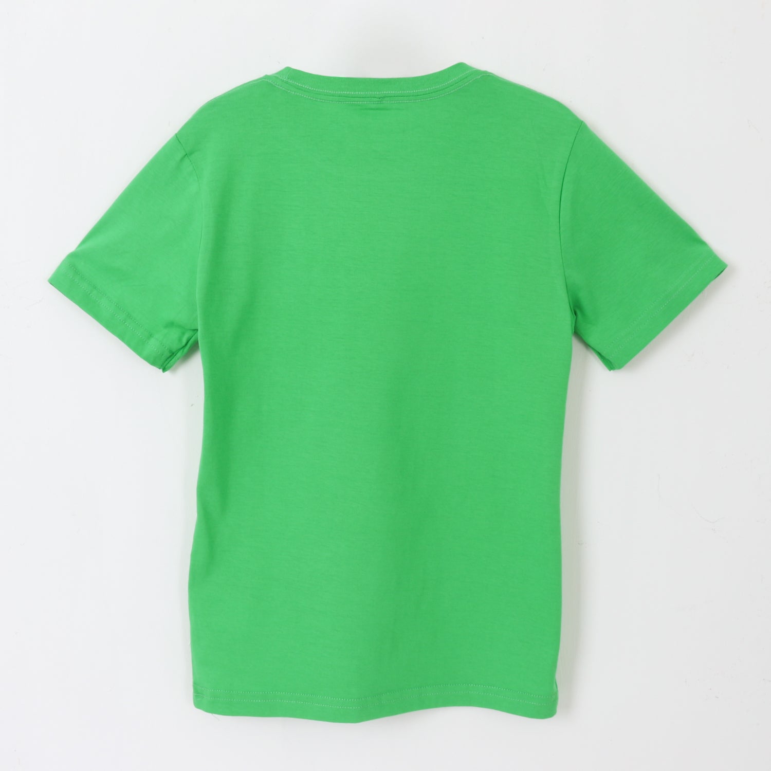Polera Manga Corta Niña Verde Disgusto Pixar Disney