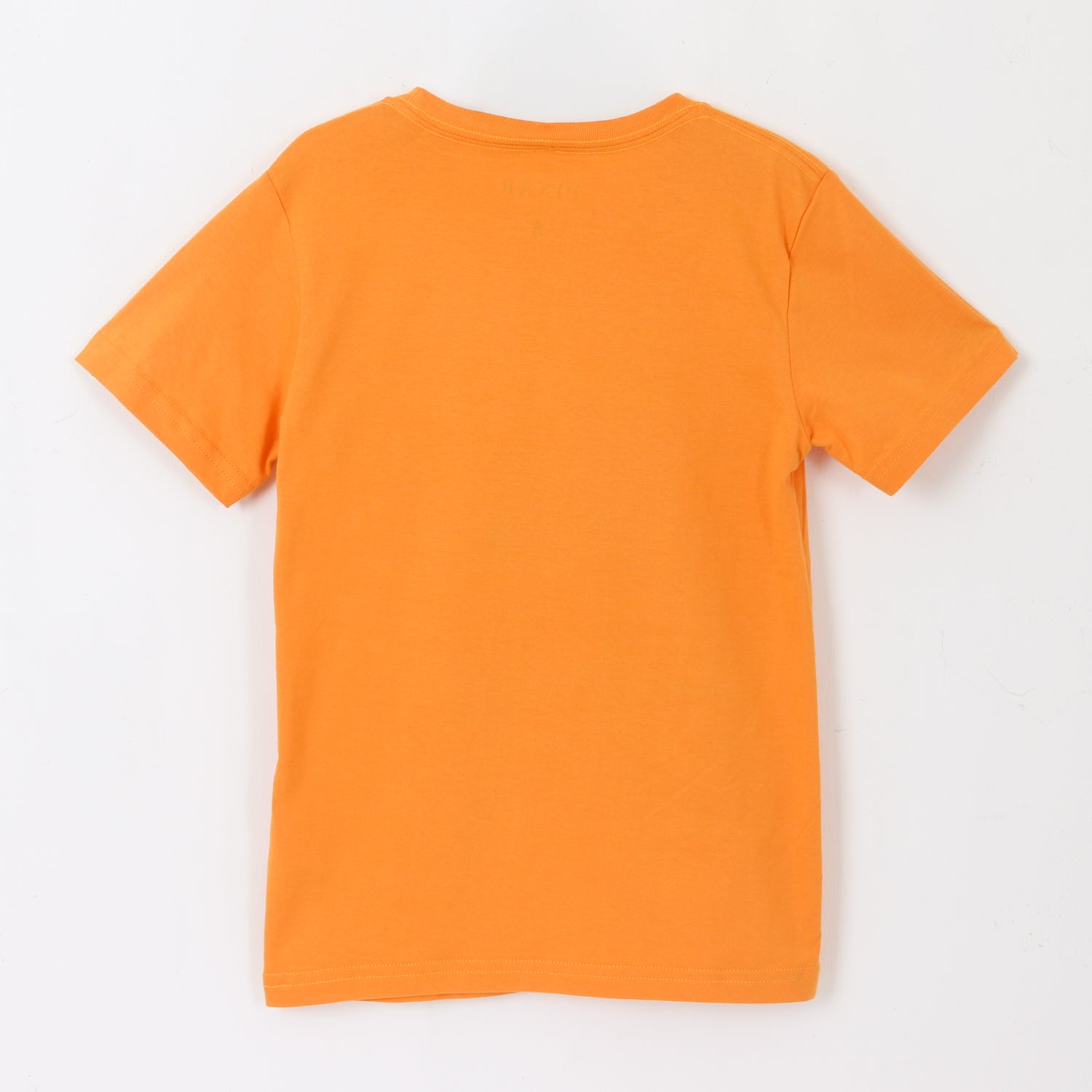 Polera Manga Corta Niña Naranjo Ansiedad Pixar Disney