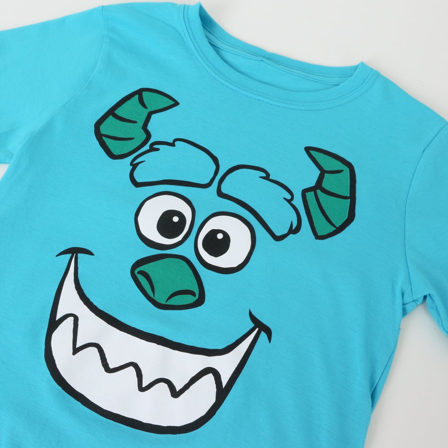 Polera Manga Corta Niño Calipso Sully Pixar Disney