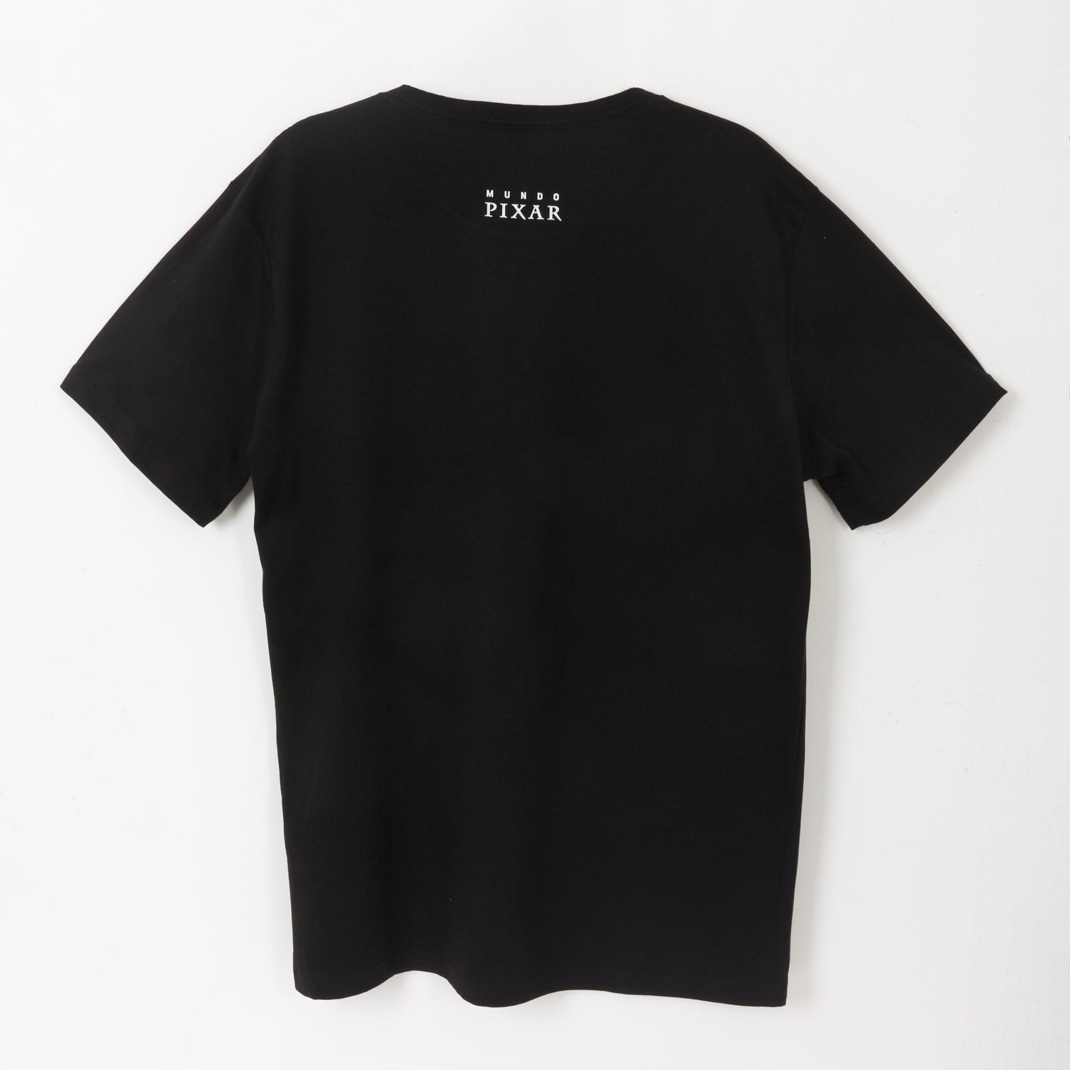 Polera Manga Corta Adulto Negro Lampara Pixar Disney