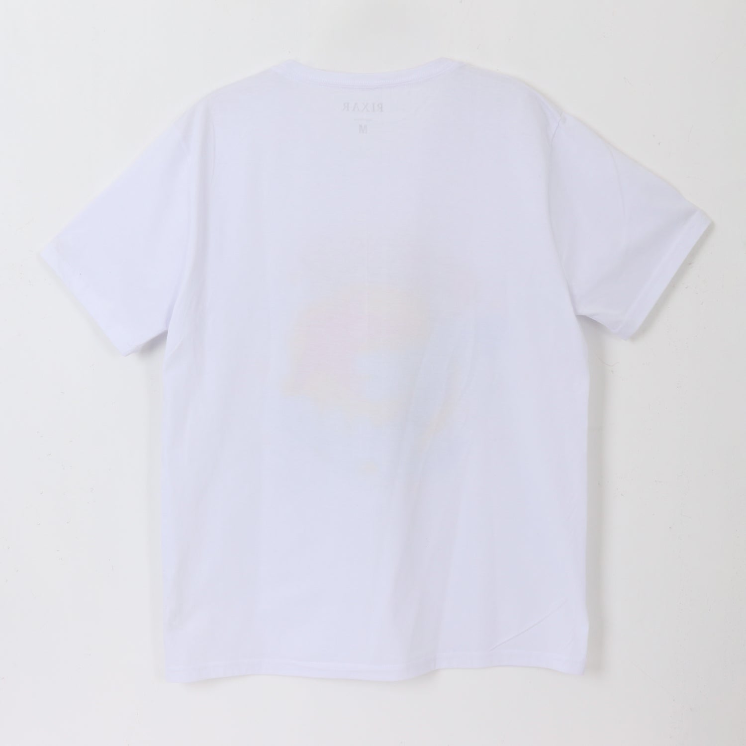 Polera Manga Corta Adulto Blanco Pelota Pixar Disney