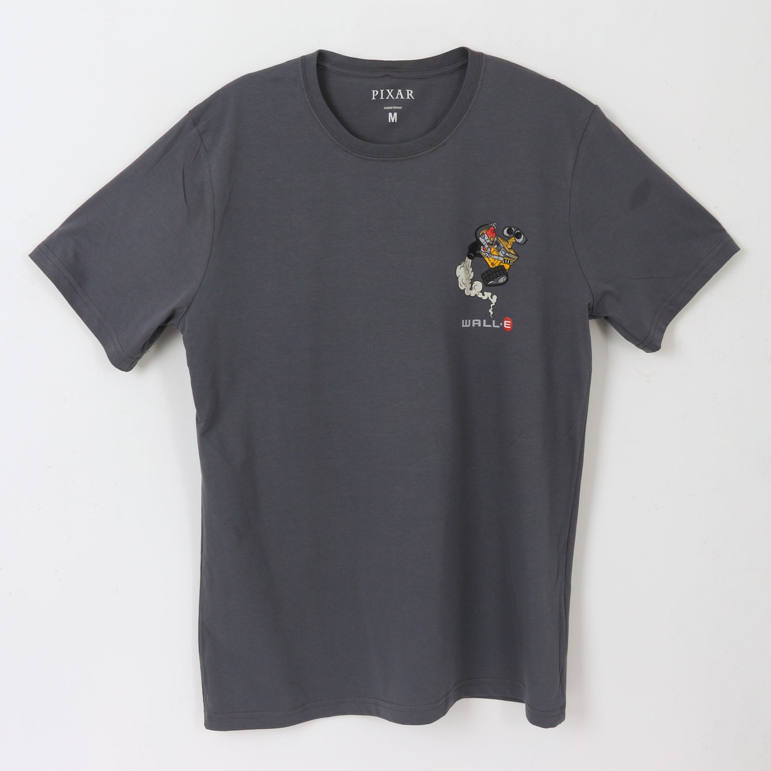 Polera Manga Corta Adulto Acero Wall-E Pixar Disney