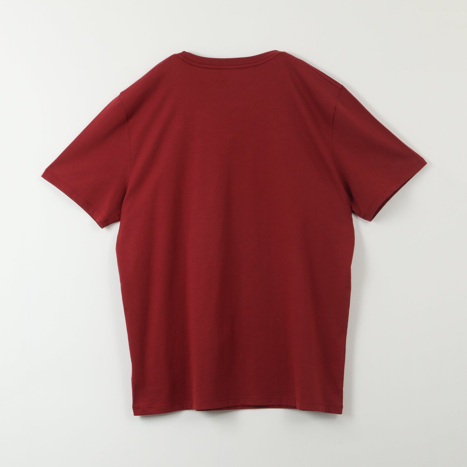 Polera Manga Corta Hombre Super Genius Burdeo Looney Tunes