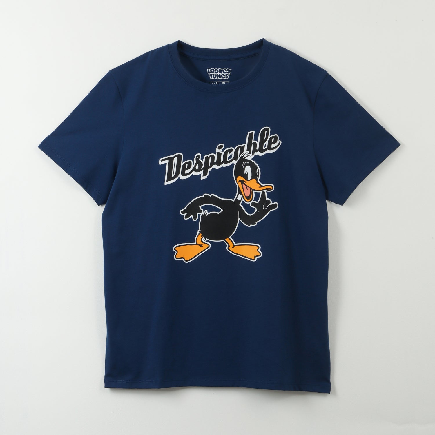Polera Manga Corta Hombre Despicable Azul Looney Tunes