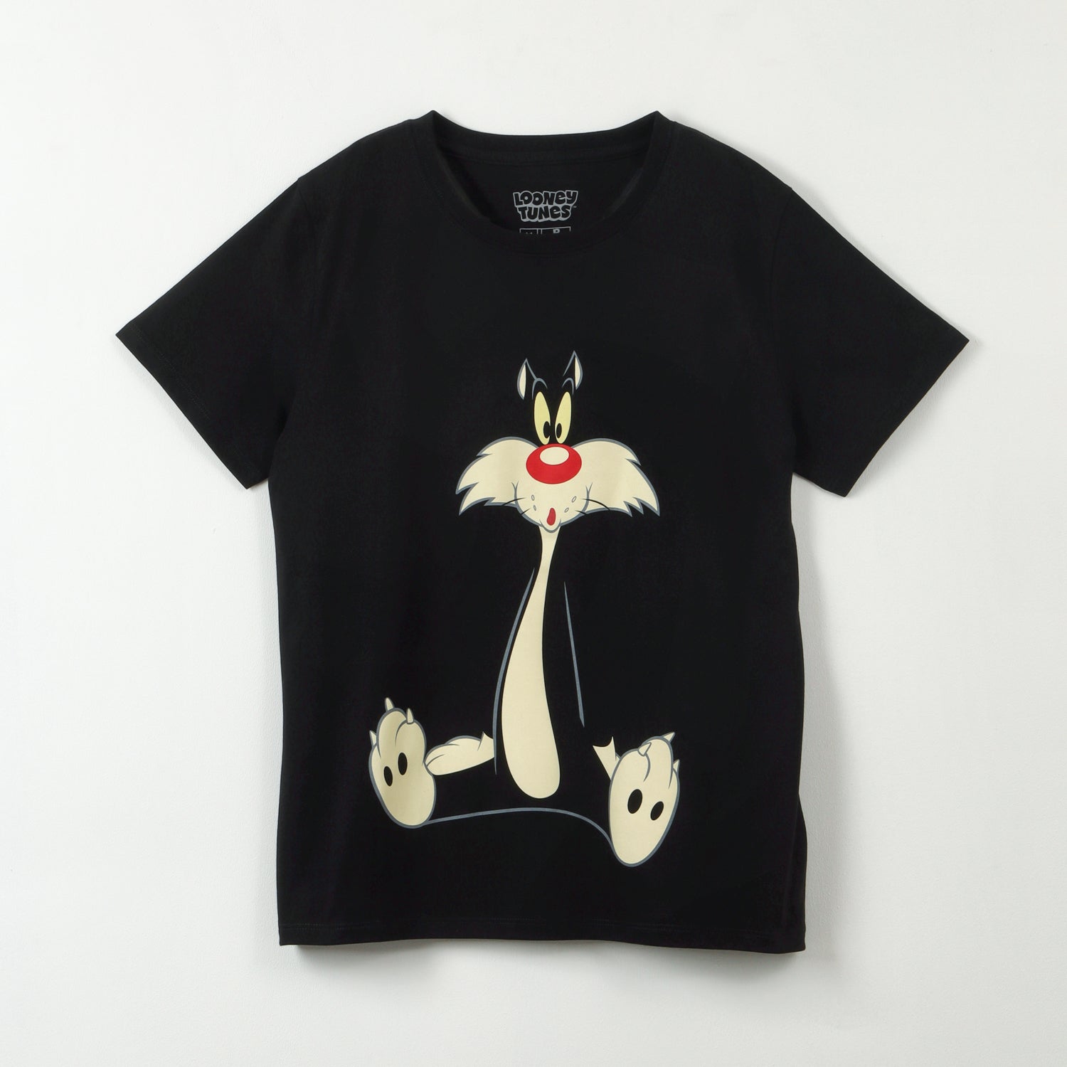 Polera Manga Corta Mujer Silvestre Negro Looney Tunes