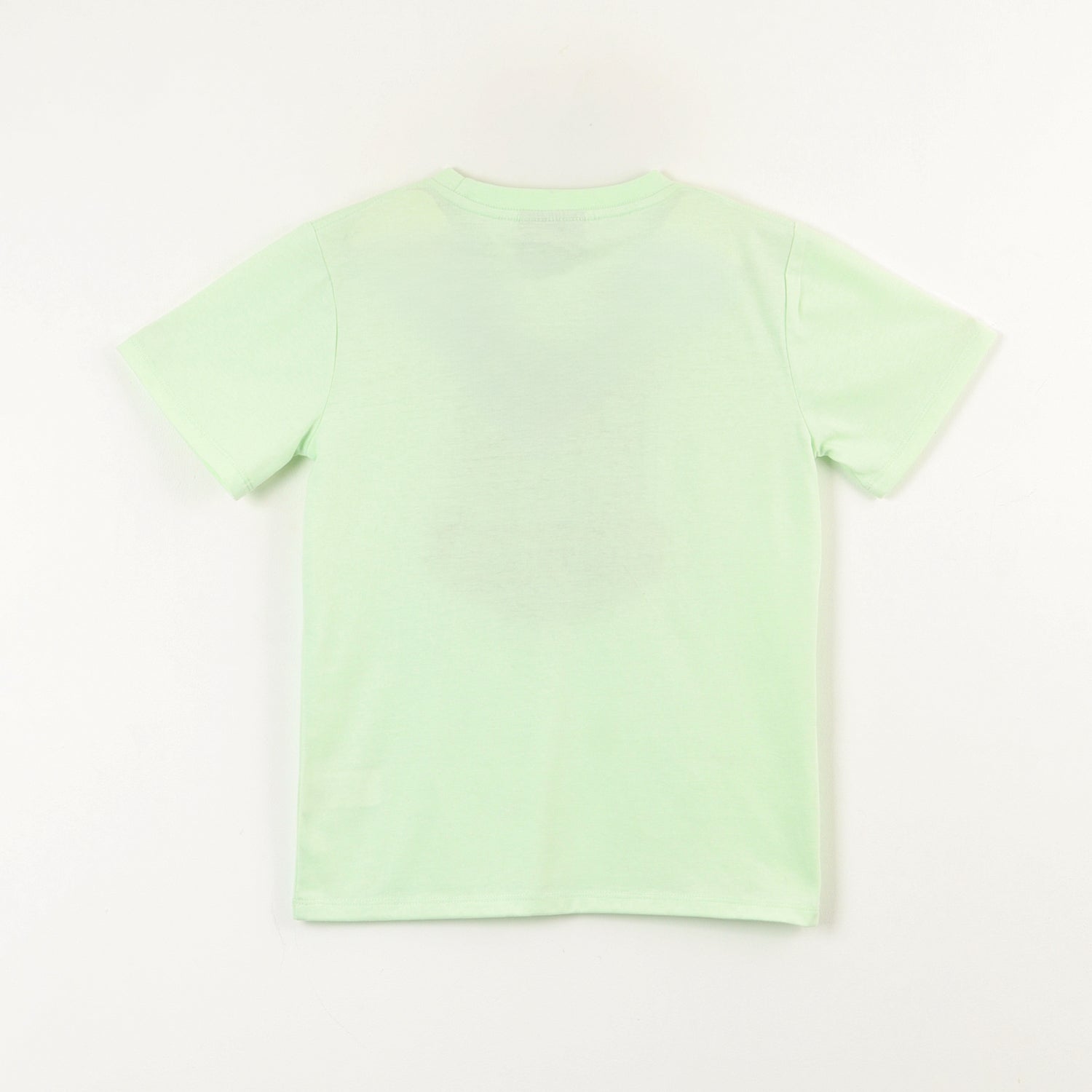 Polera Manga Corta Niño Lentejuelas Duo Verde Minecraft