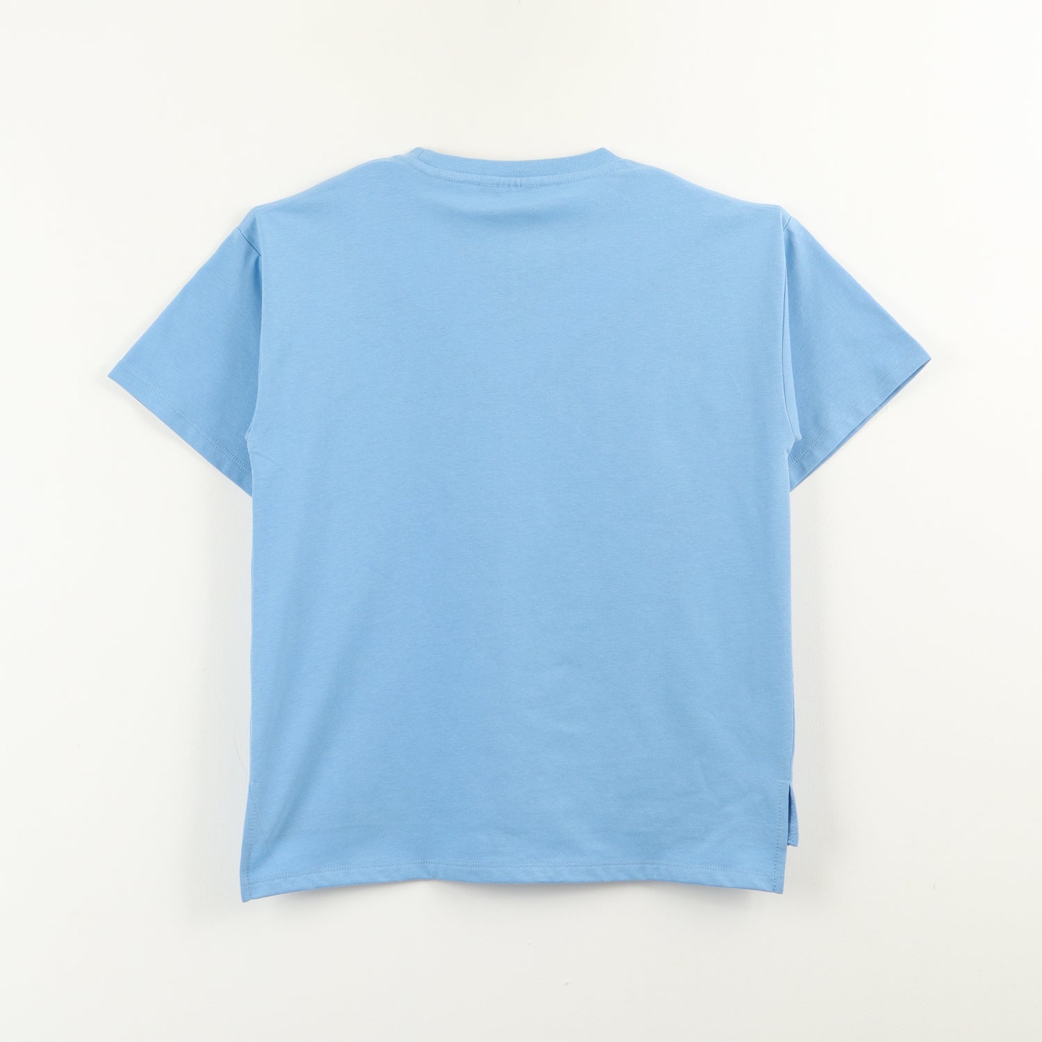 Polera Manga Corta Niño Creeper Cartoons Azul Minecraft