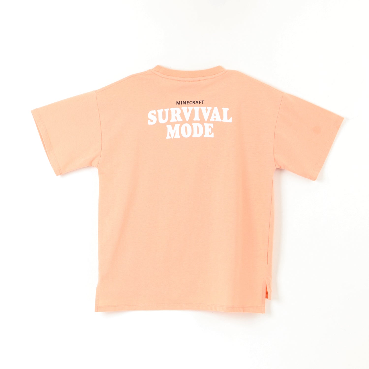 Polera Manga Corta Niño Sun's Down Rosado Minecraft