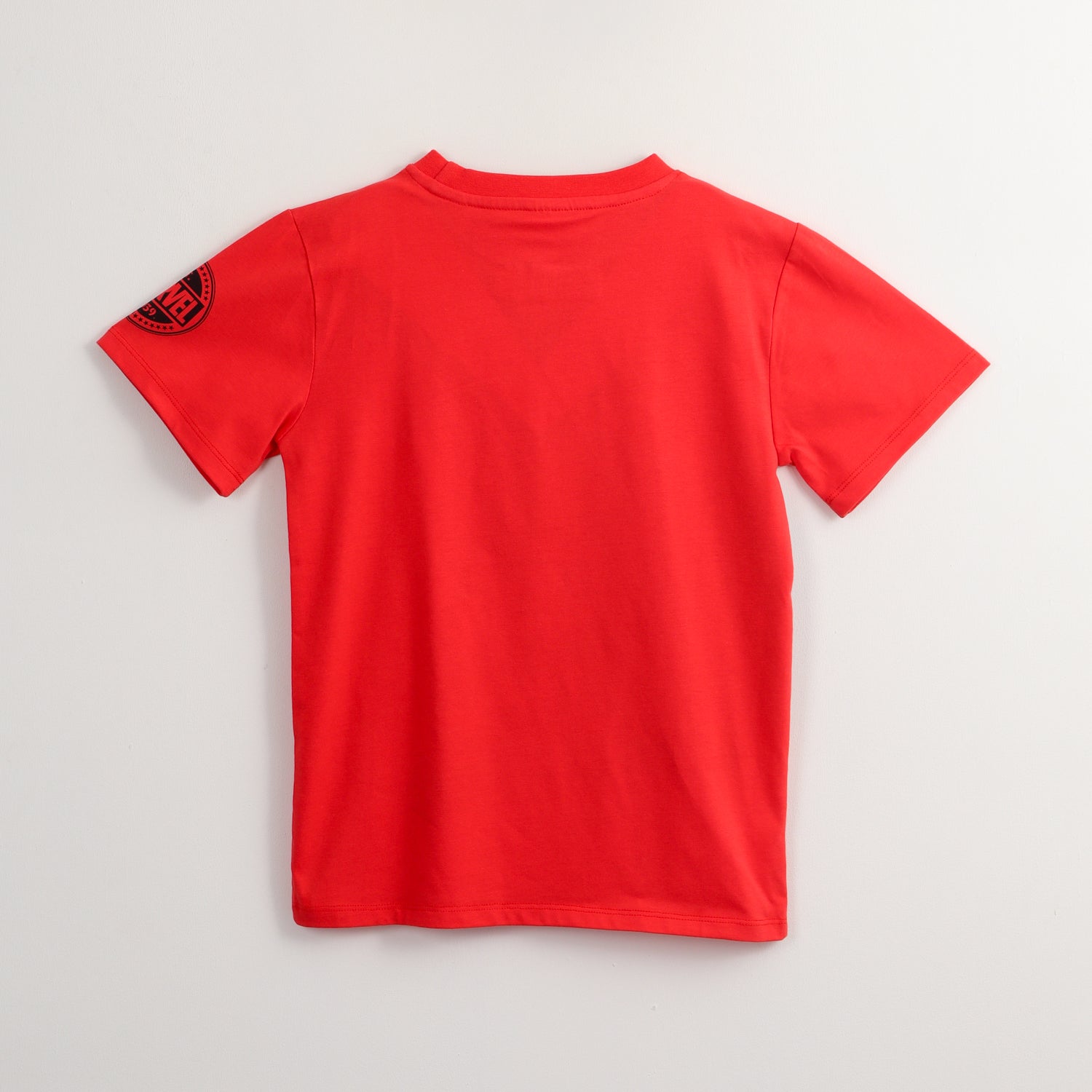 Polera Manga Corta Niño Spiderman Above All Rojo Marvel