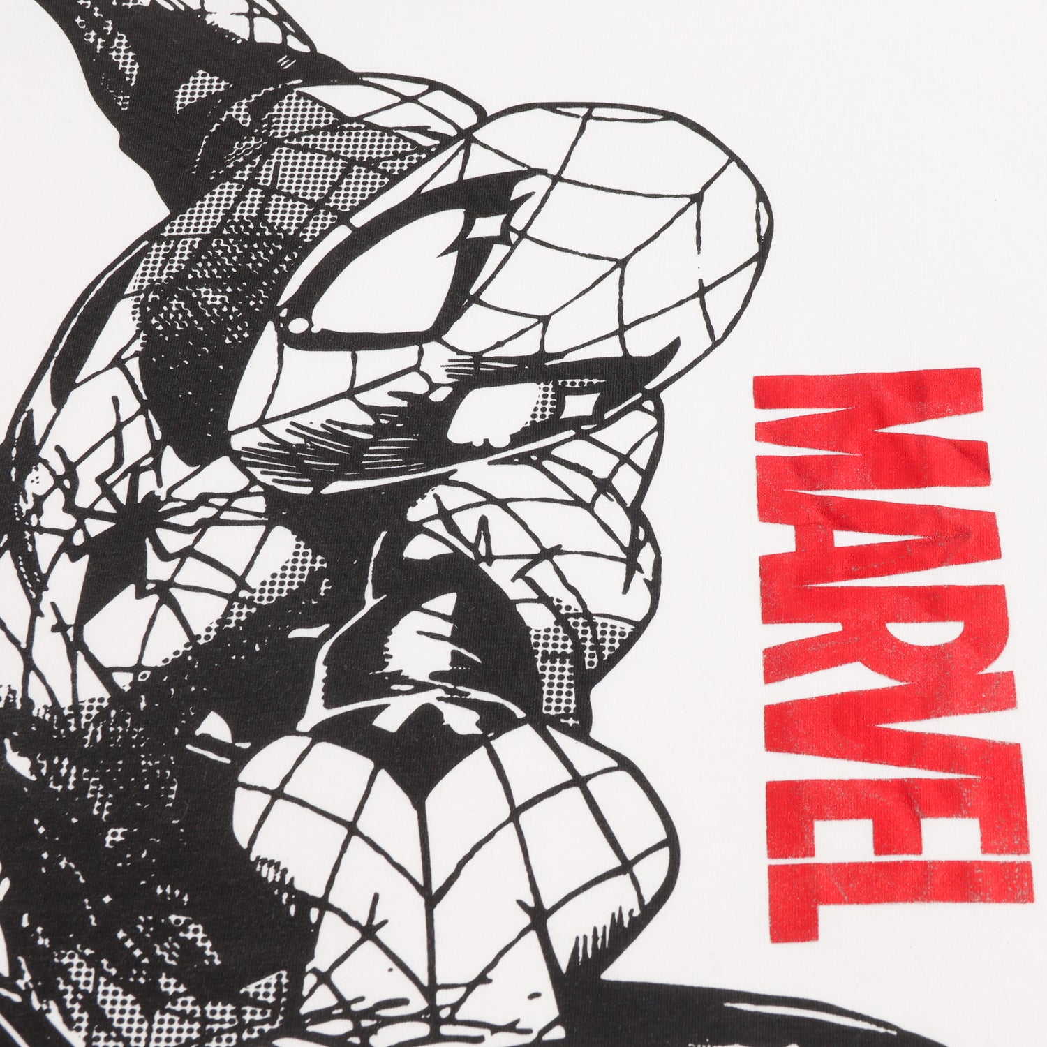 Polera Manga Corta Niño Spiderman Magnificent Blanco Marvel