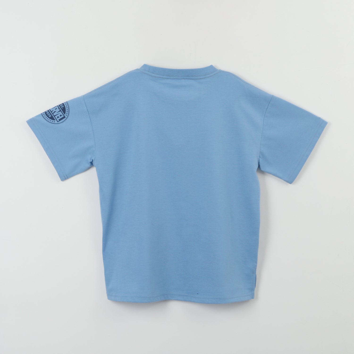 Polera Manga Corta Niño Spiderman Lineal Azul Marvel