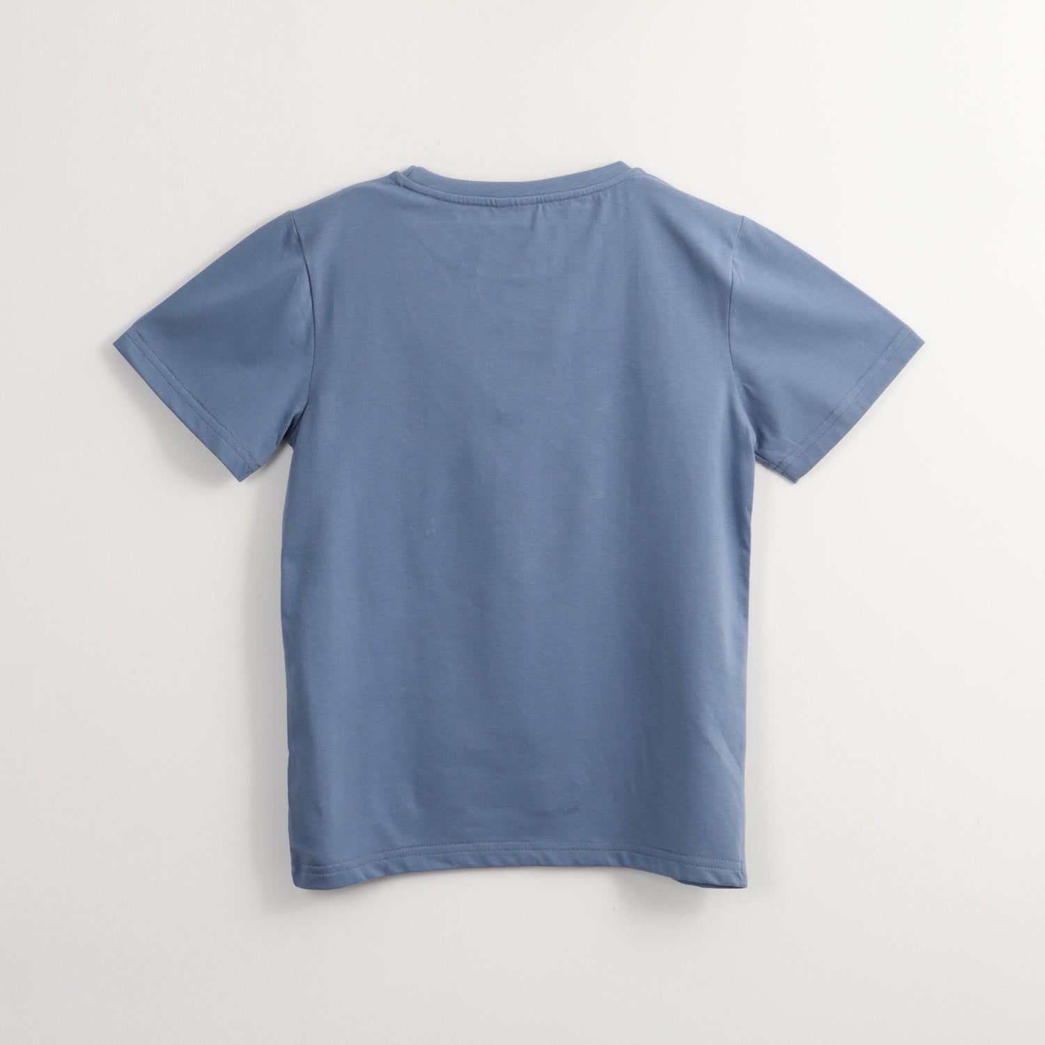 Polera Manga Corta Niño Mickey Lentejuelas 1998 Azul Disney