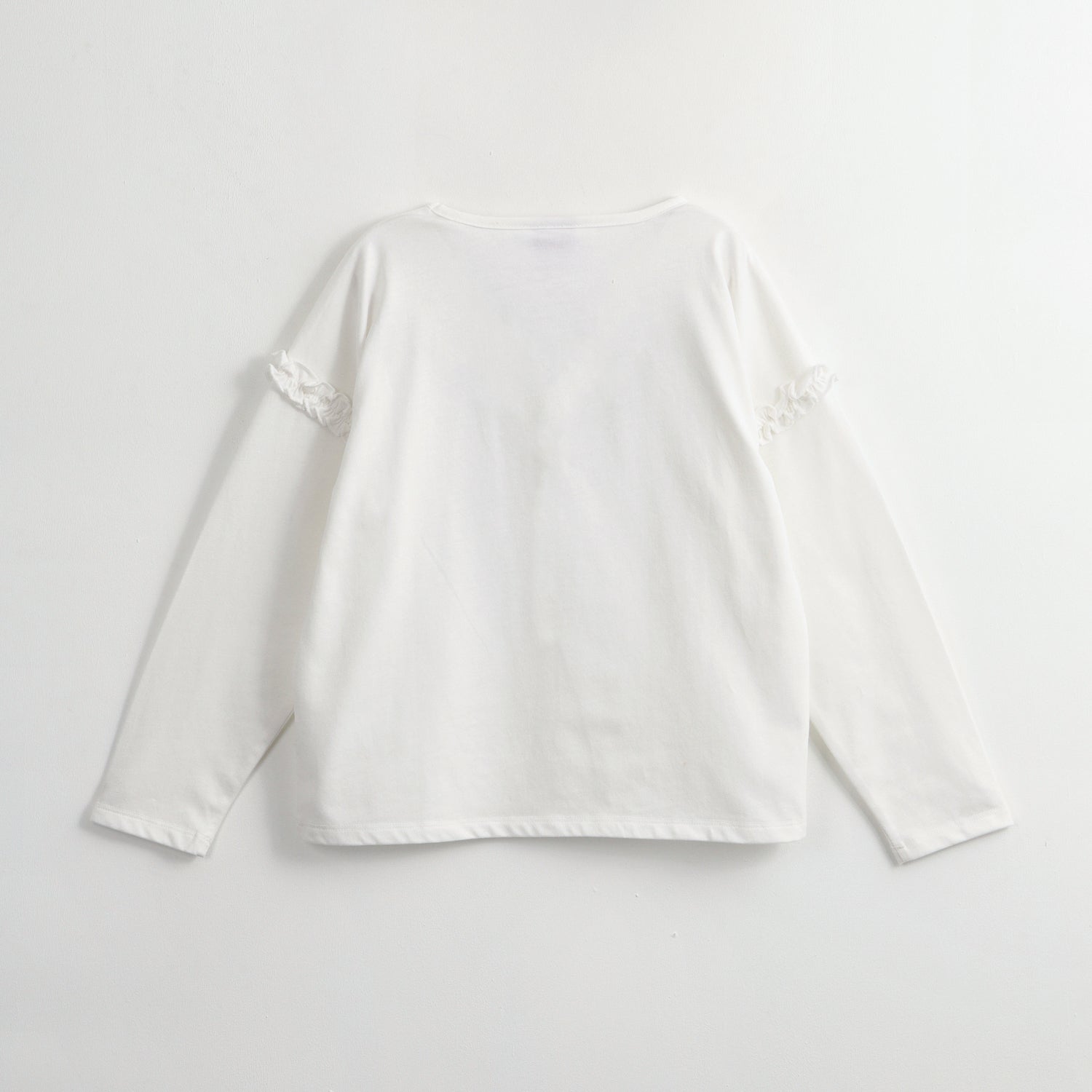 Polera Manga Corta Niña Lentejuelas Blanco Unicornio