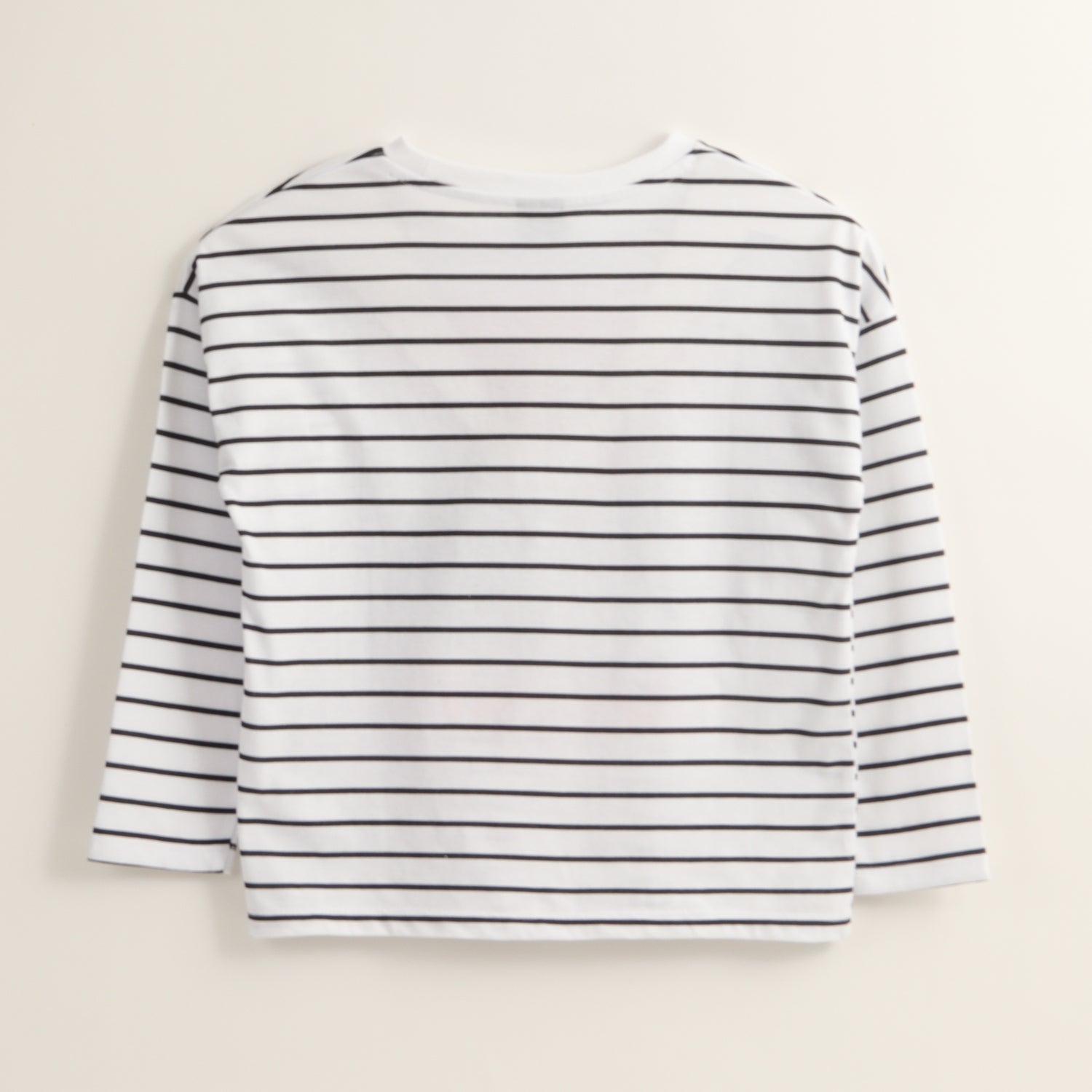 Polera Manga Larga Niña Minnie Classic Lines Blanco Disney
