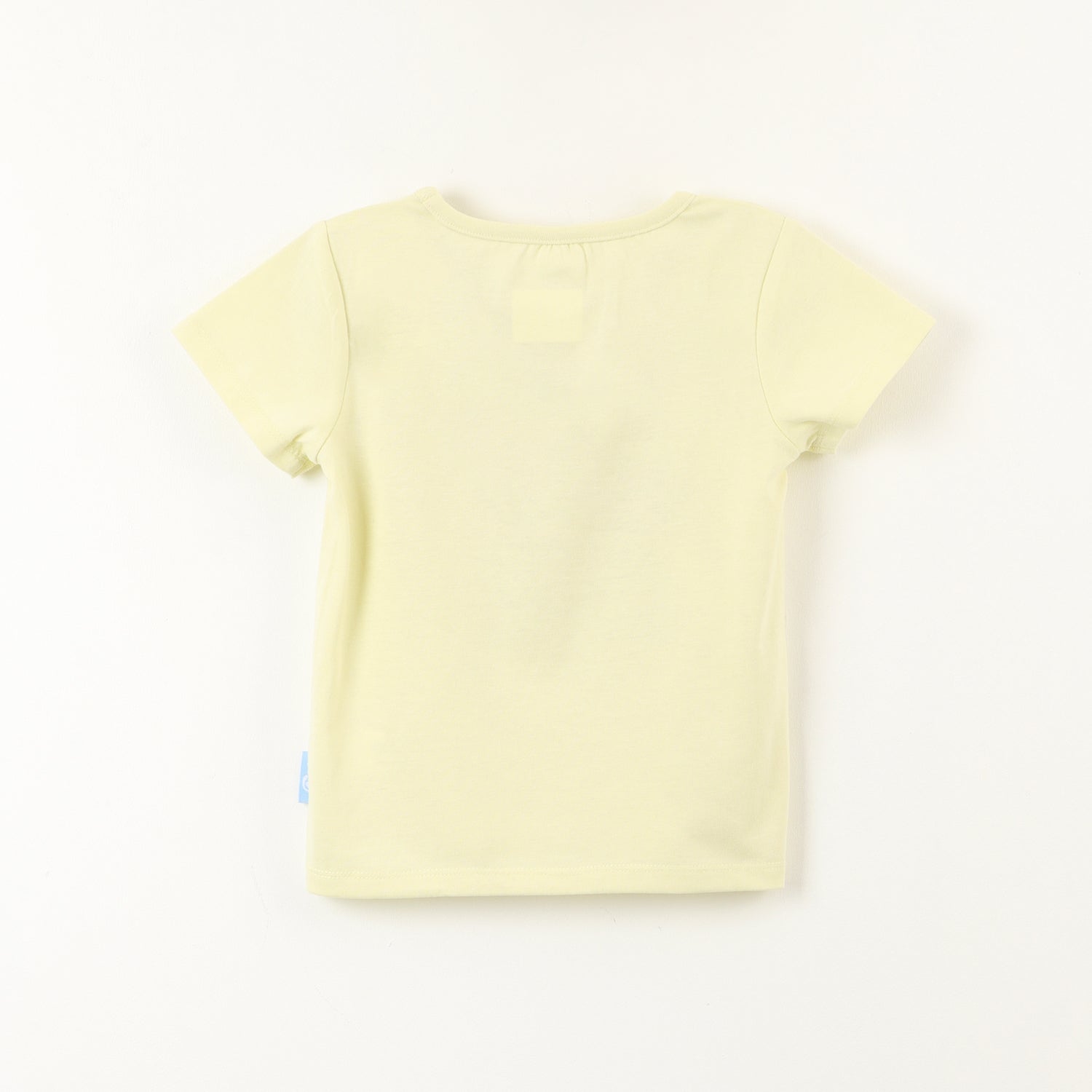Polera Manga Corta Niña Arcoiris Verde Bluey