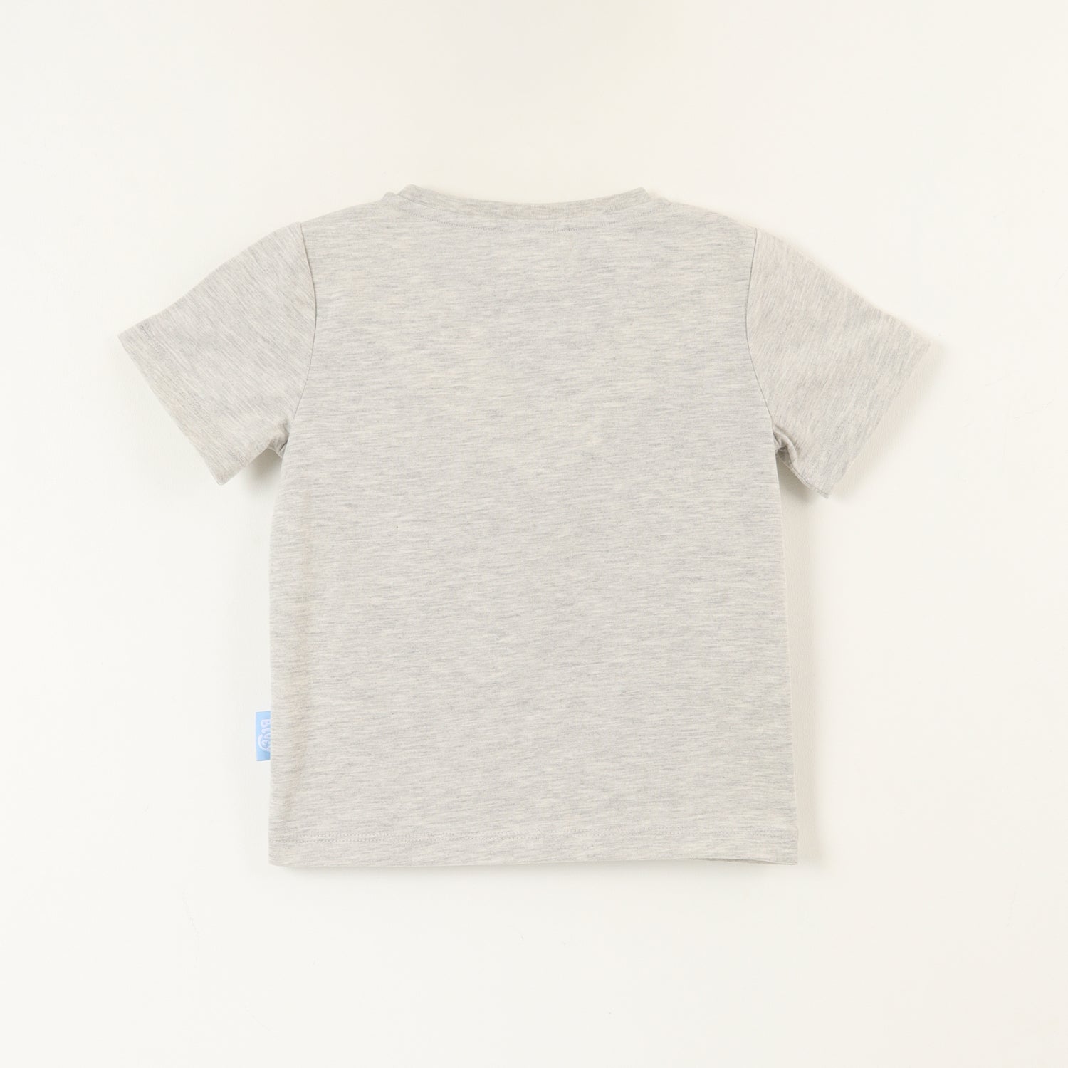 Polera Manga Corta Niño Lentejuelas Reversible Gris Bluey