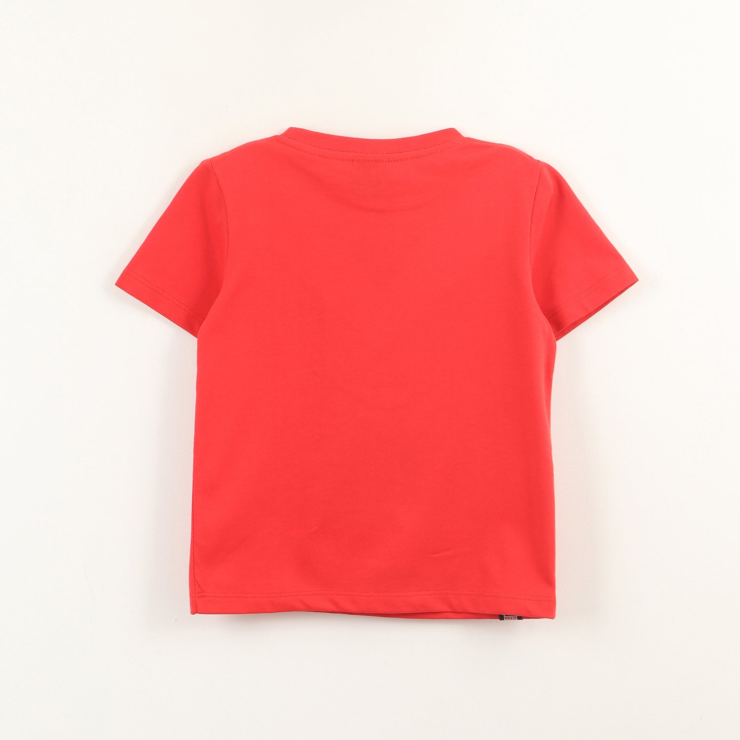 Polera Manga Corta Niño Mickey Lentejuelas Rojo Disney