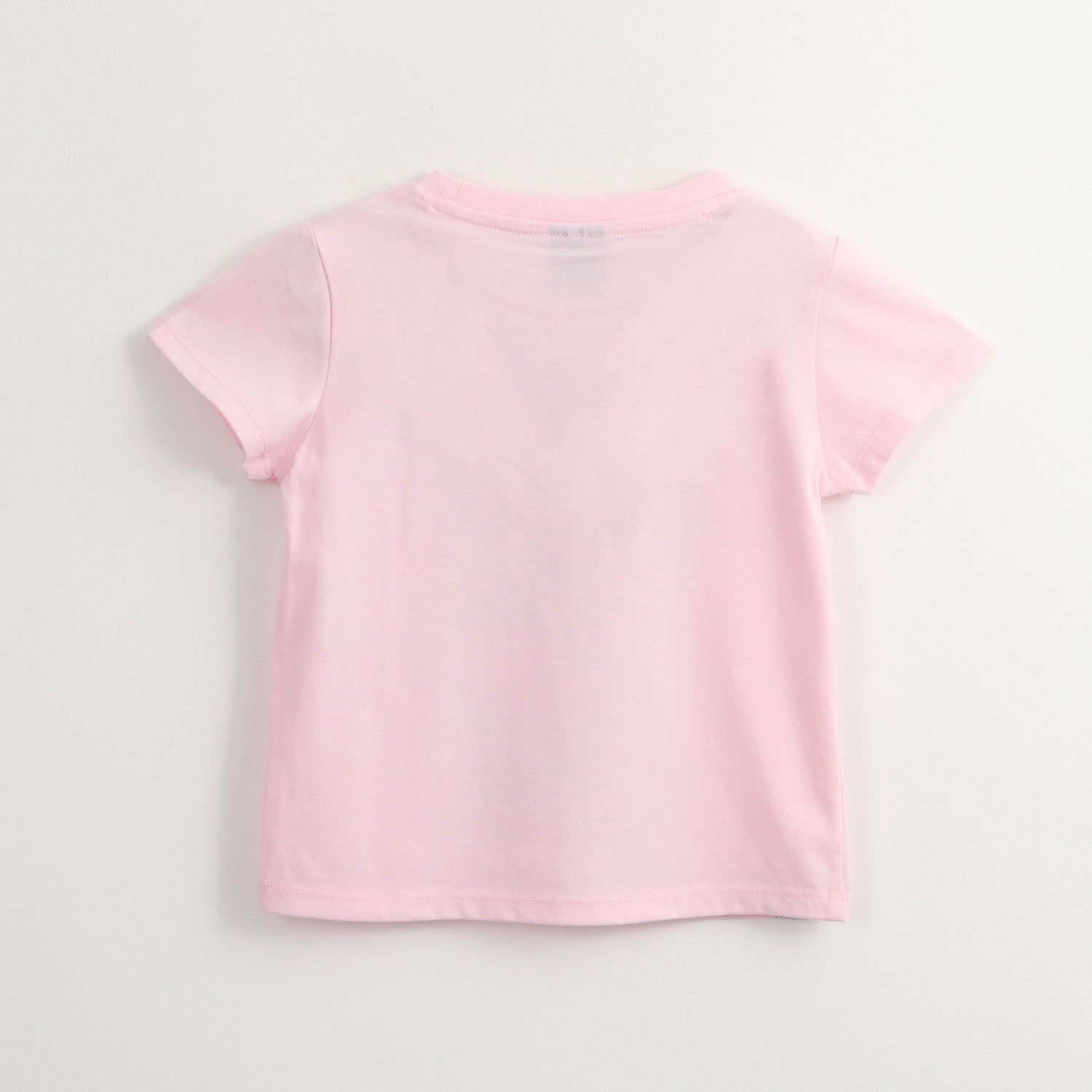 Polera Manga Corta Niña Minnie Classic Print Rosado Disney