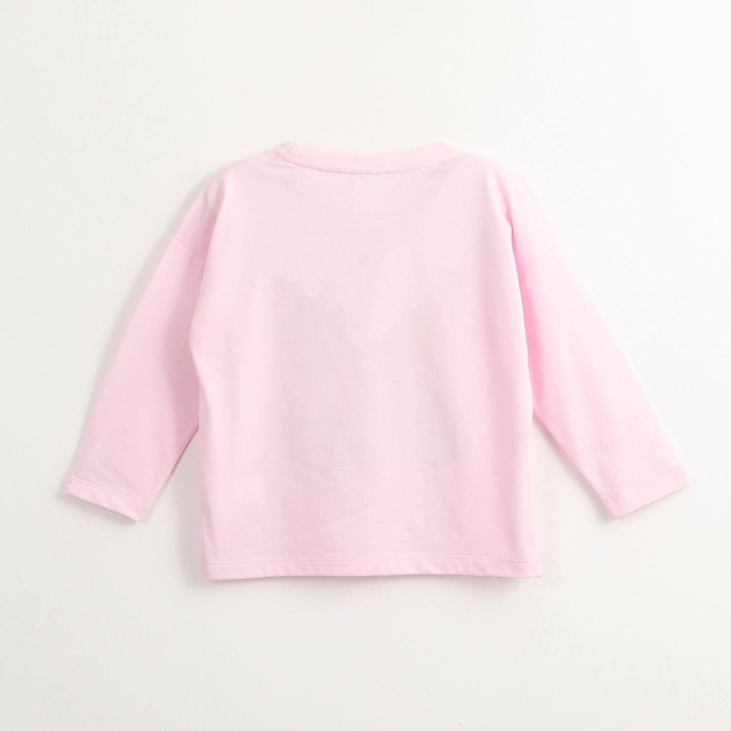 Polera Manga Corta Niña Skye Lentejuelas Rosado Paw Patrol