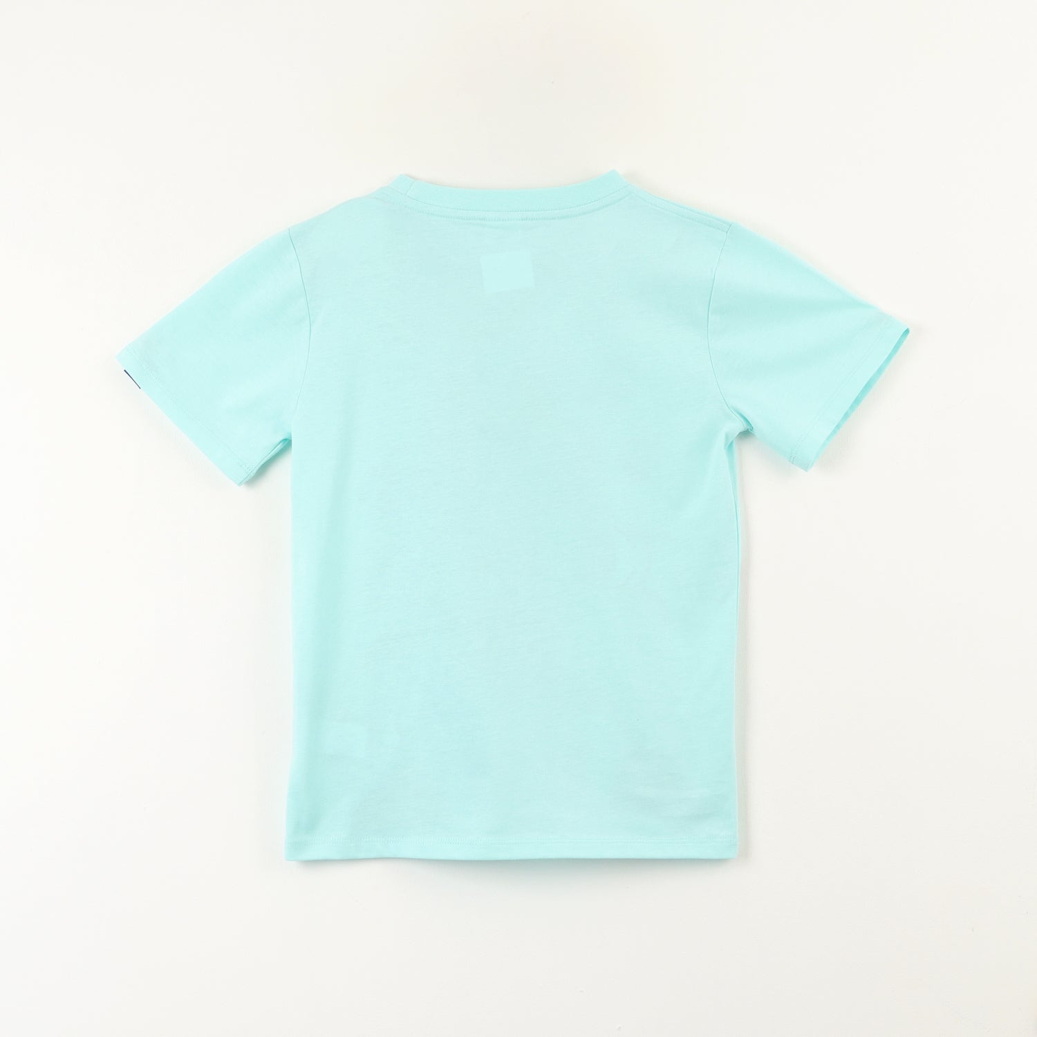 Polera Manga Corta Niño Monedas Celeste Sonic