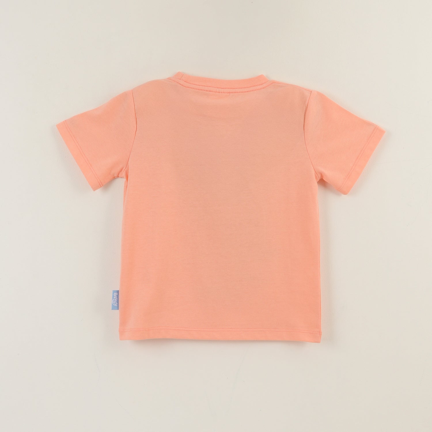 Polera Manga Corta Niño Damasco Bingo & Bluey