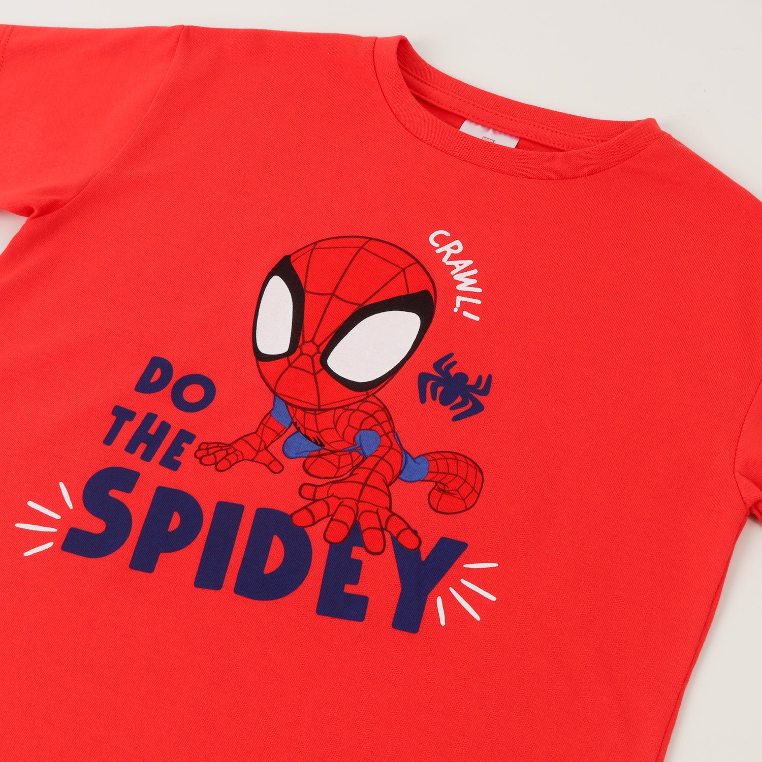 Polera Manga Corta Niño Rojo Do The Spidey Marvel