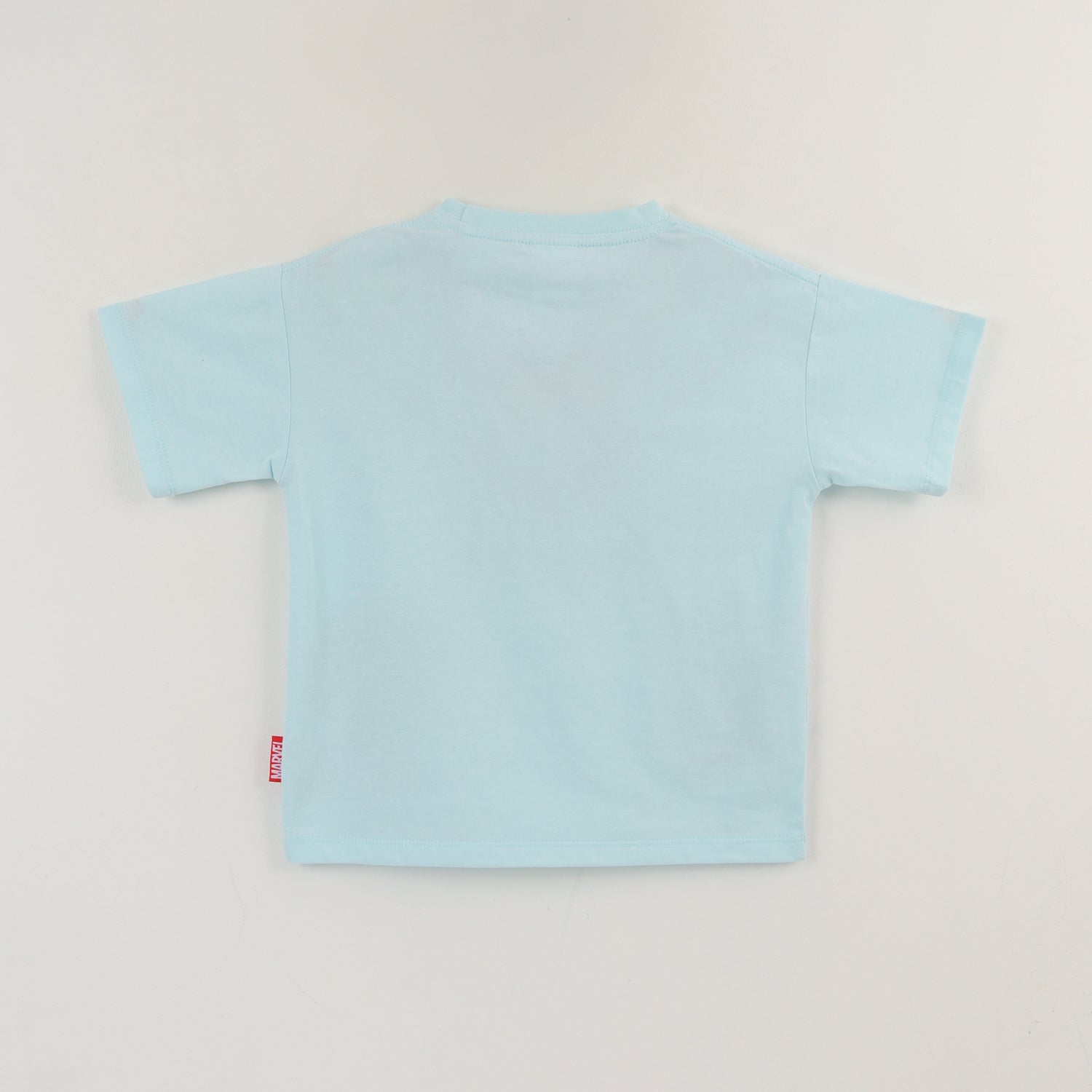 Polera Manga Corta Niño Turquesa Personajes Spidey Marvel