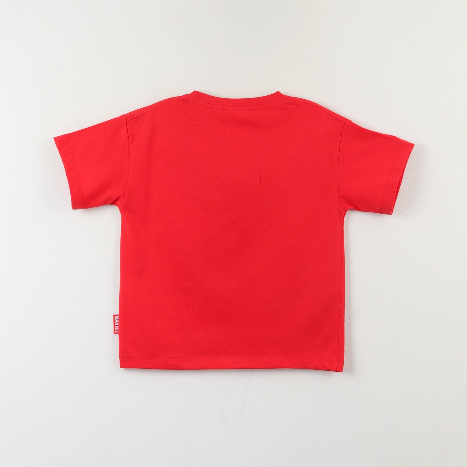 Polera Manga Corta Niño Rojo Iron Man Spidey Marvel