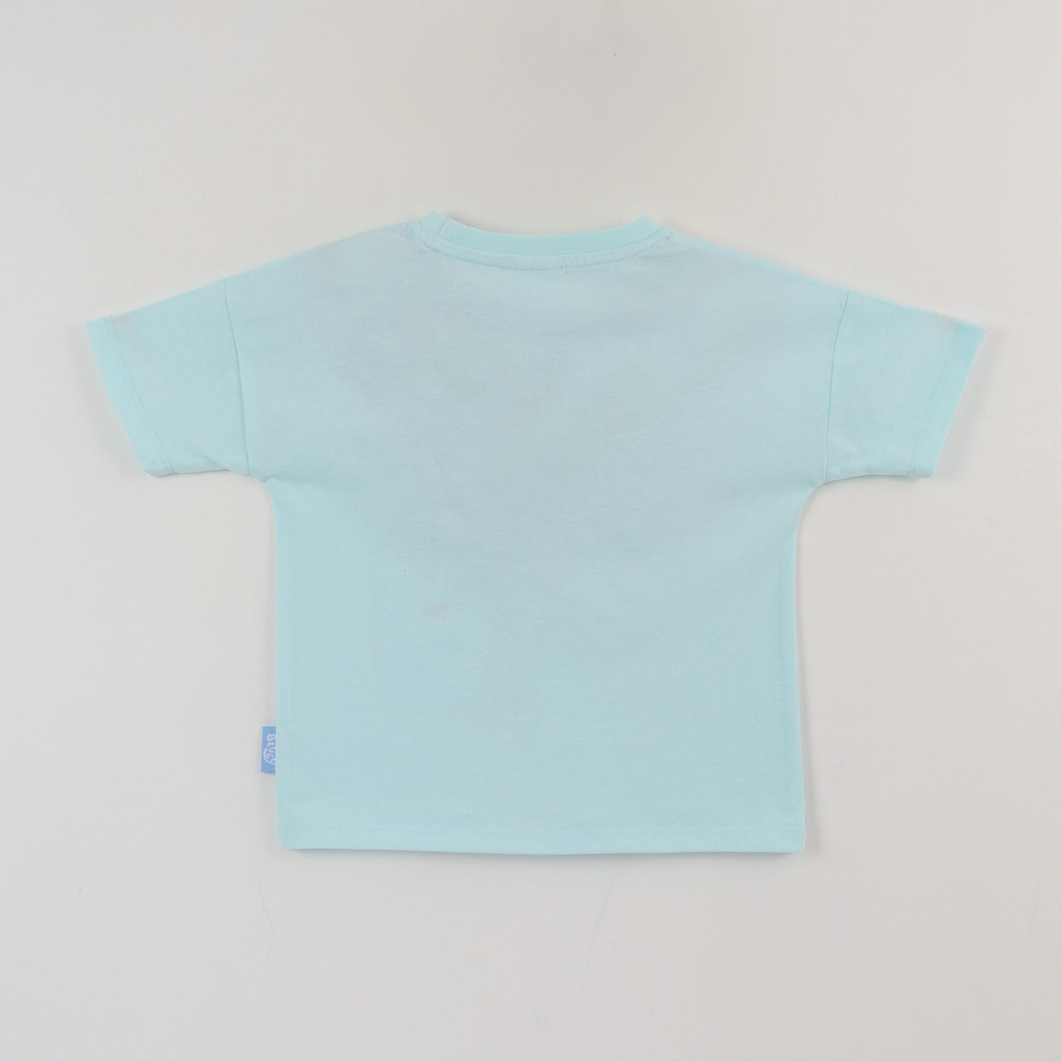 Polera Manga Corta Niña Celeste Bluey & Bingo Bluey