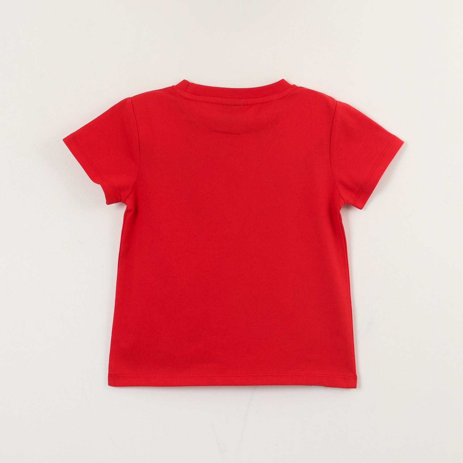 Polera Manga Corta Niña Rojo Minnie Mouse Face Disney