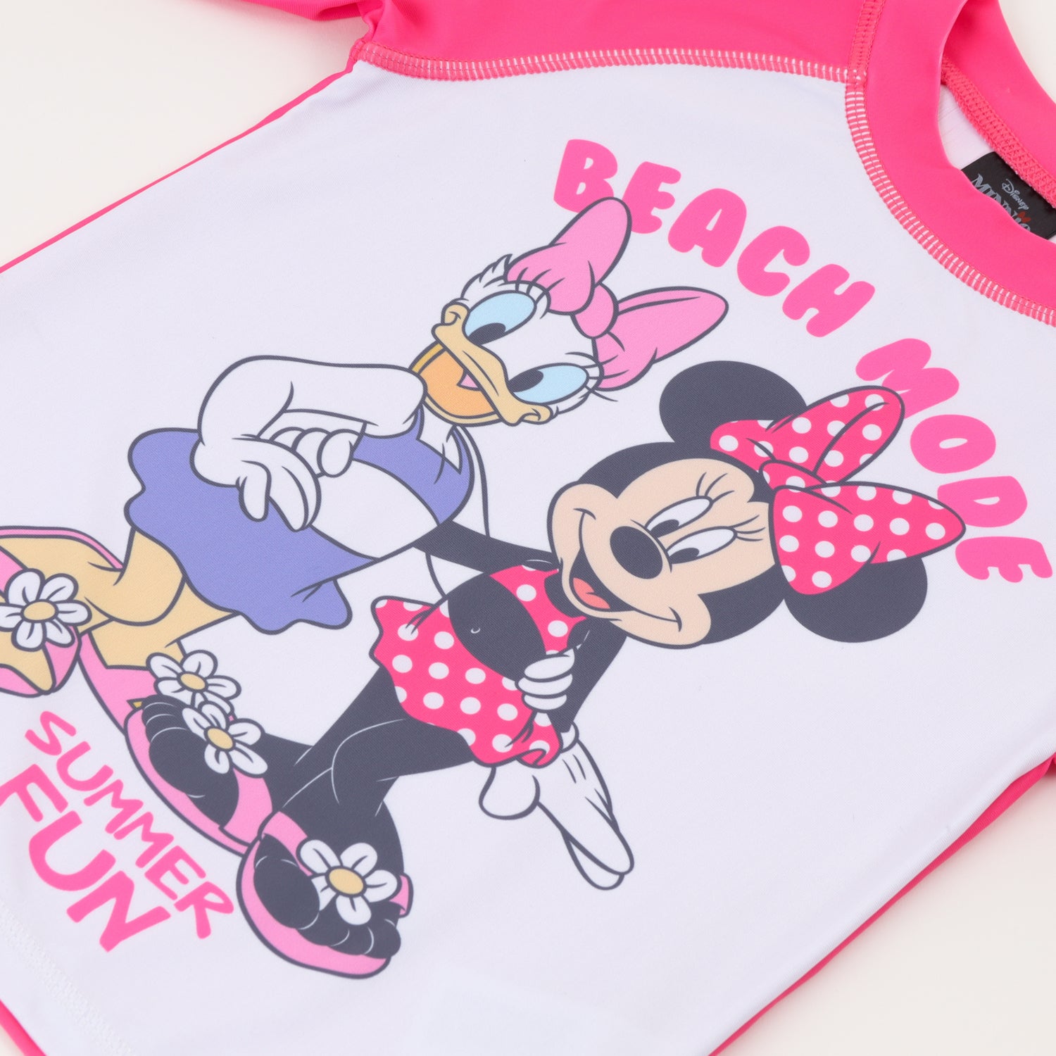 Polera UV Niña Blanco Daisy & Minnie Minnie Disney