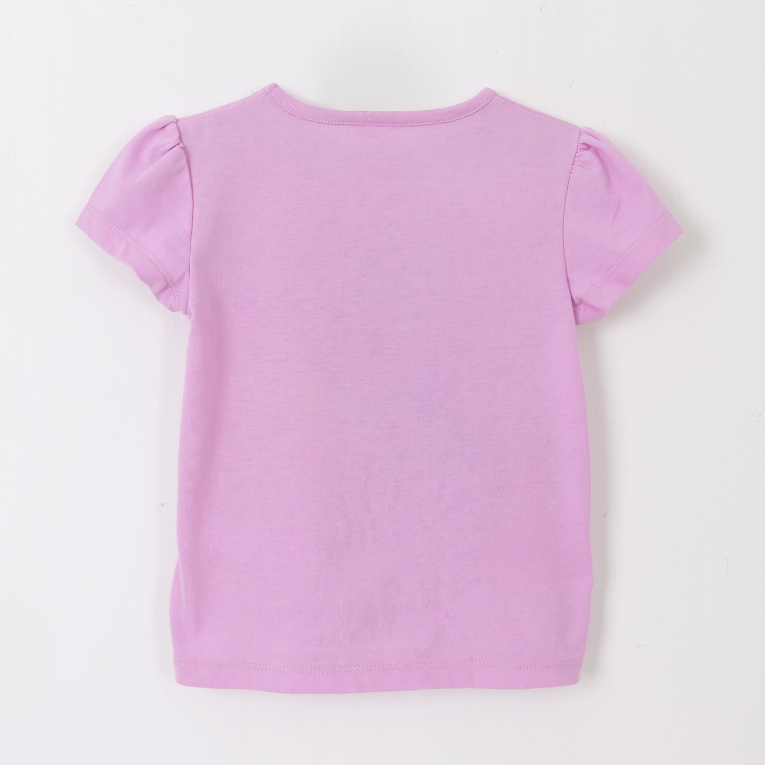 Polera Manga Corta Niña Blanco Mesa Bluey