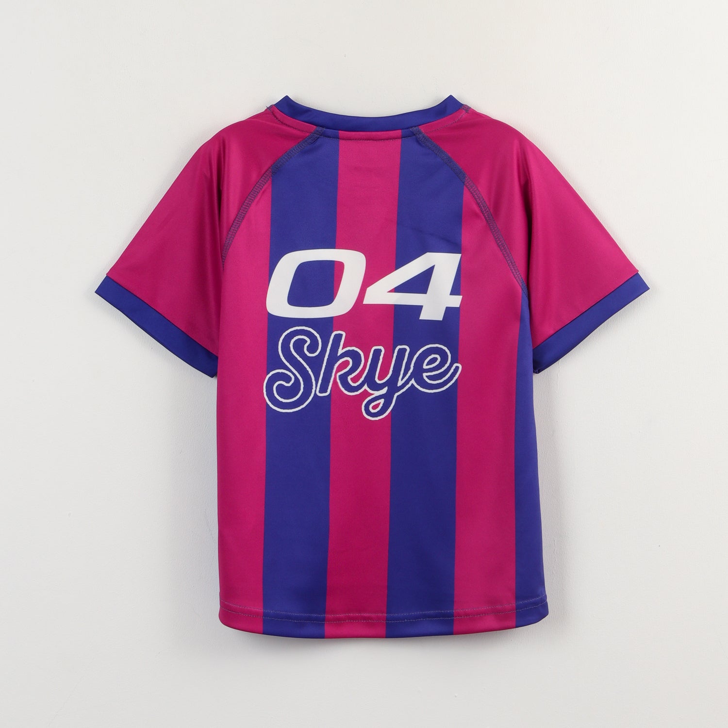 Polera Manga Corta Niña Fucsia Fútbol Paw Patrol
