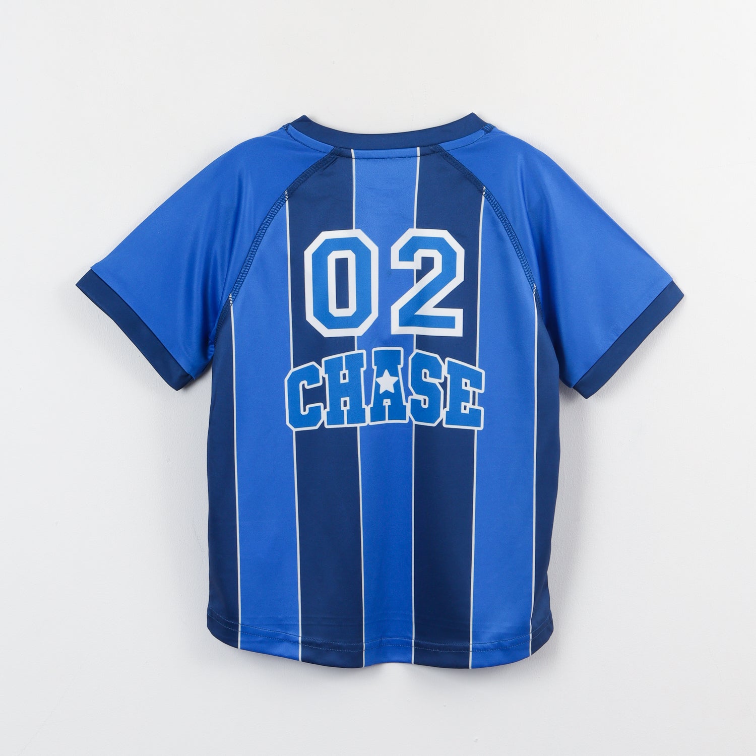 Polera Manga Corta Niño Azul Fútbol Paw Patrol