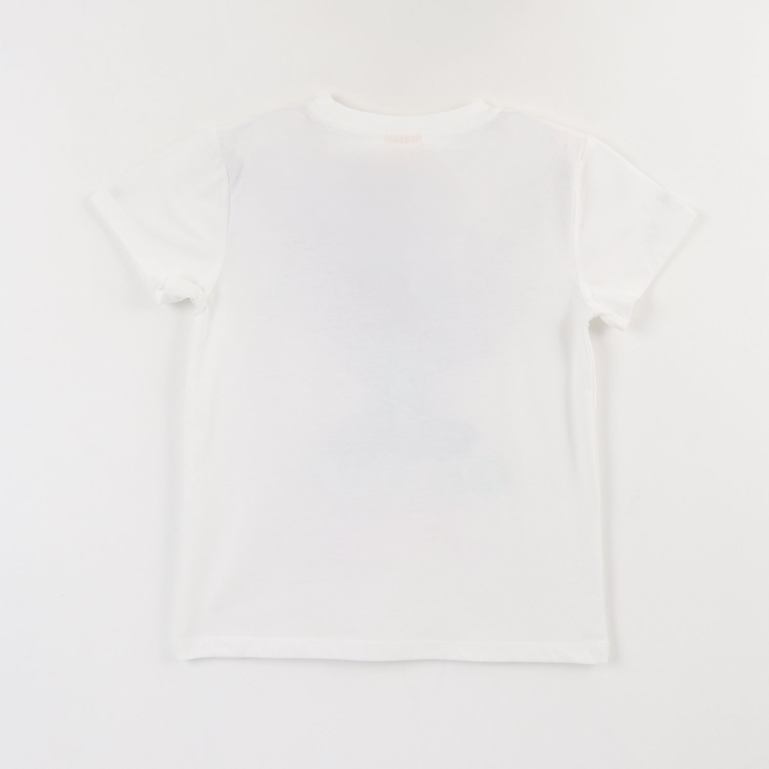 Polera Manga Corta Niña Celeste Ohana Lilo & Stitch Disney