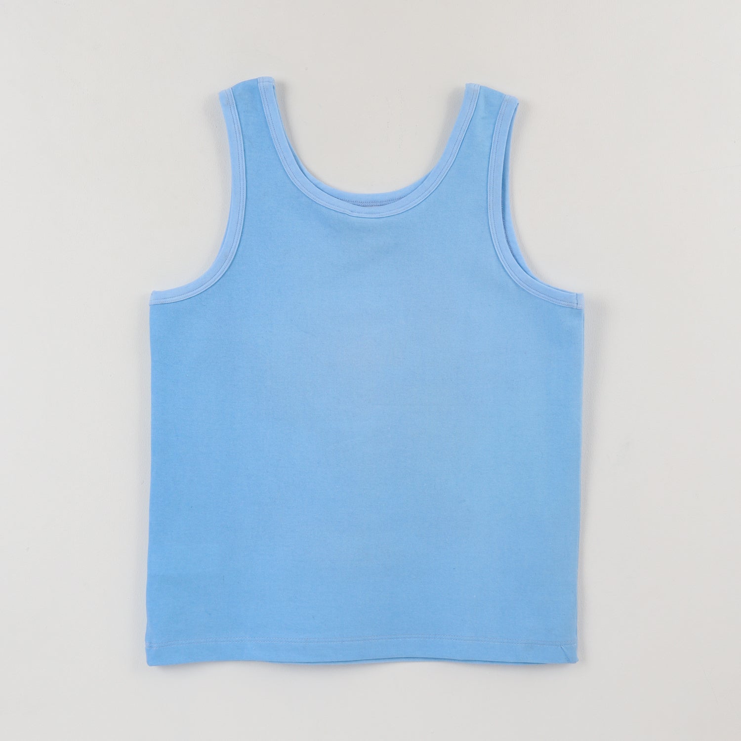 Polera Sin Manga Niña Azul Stitch Lilo & Stitch Disney