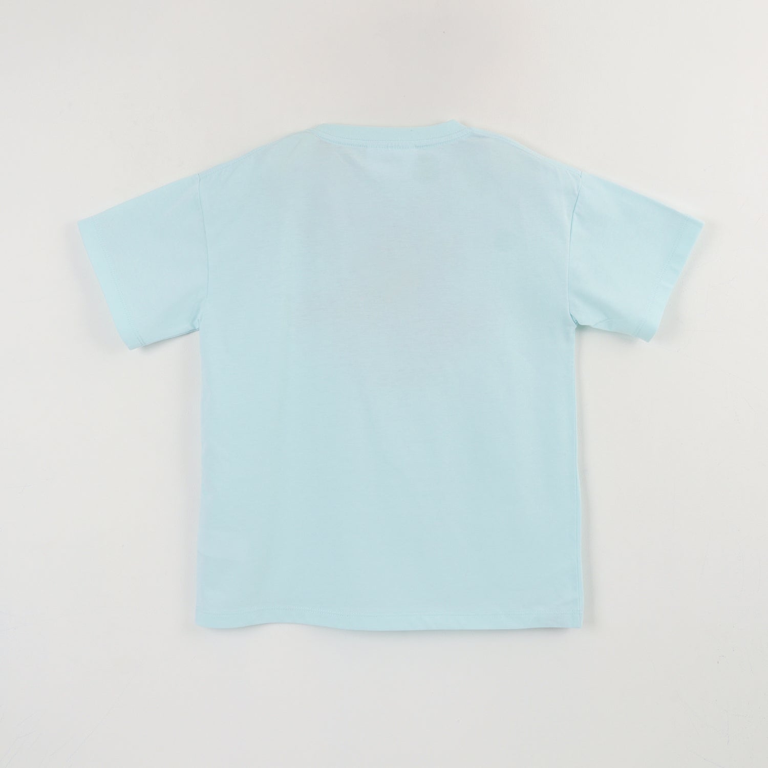 Polera Manga Corta Niño Celeste Logo Hot Wheels