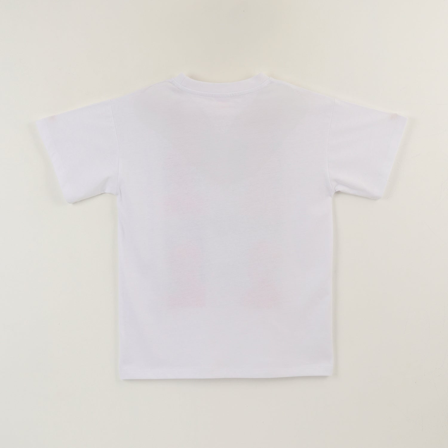 Polera Manga Corta Niño Blanco Spiderman Face Marvel