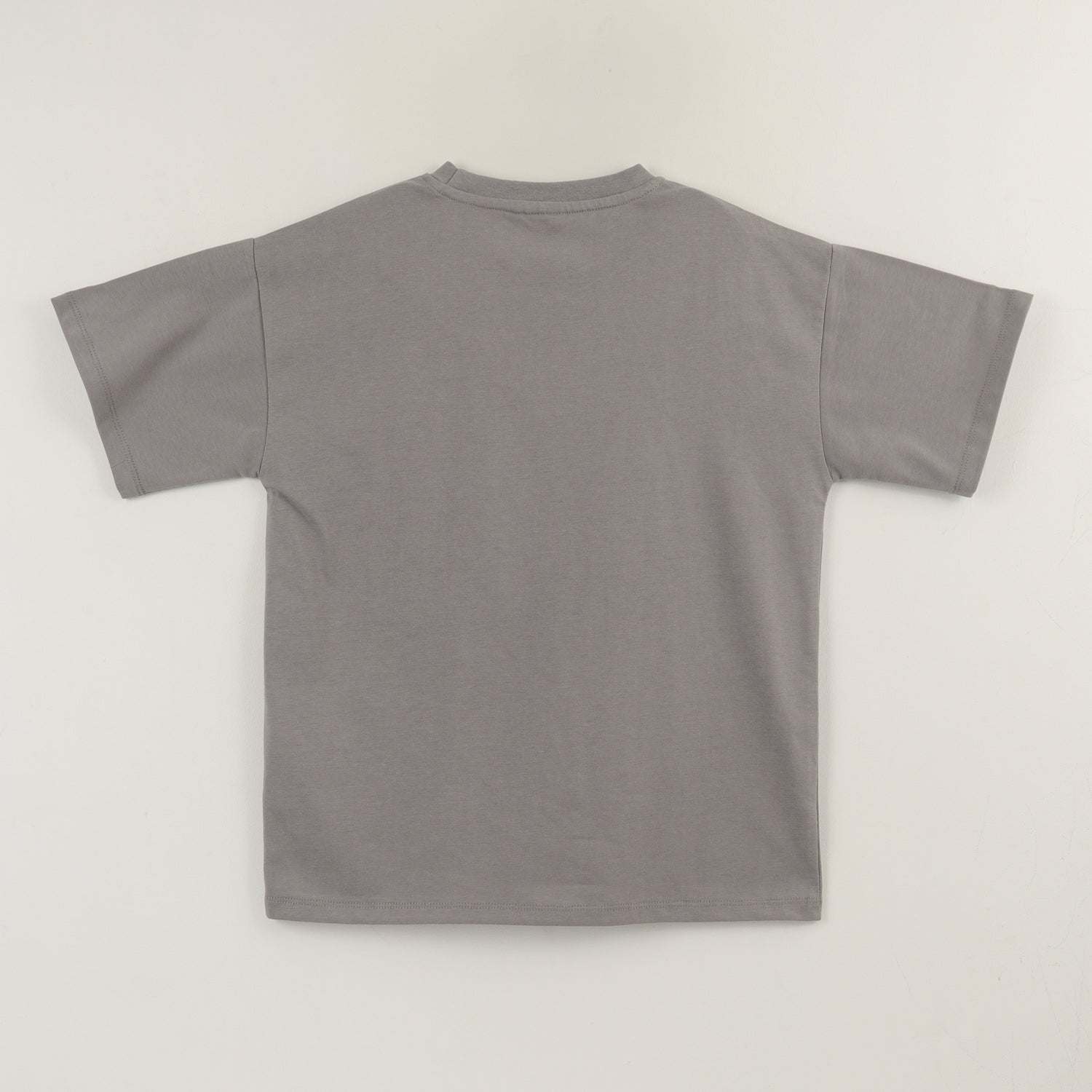 Polera Manga Corta Niño Gris Personaje Spiderman Marvel