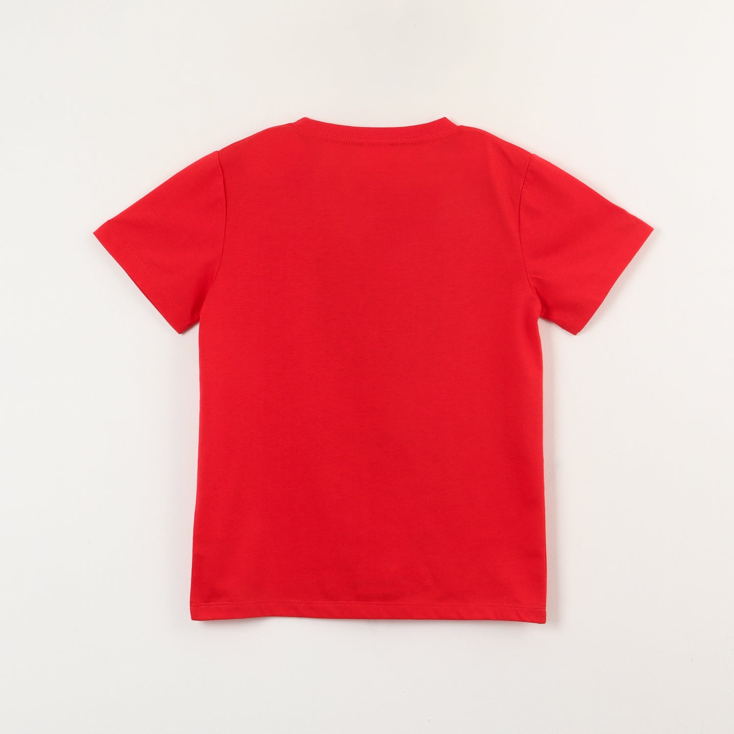 Polera Manga Corta Niño Rojo Mesa Spiderman Marvel