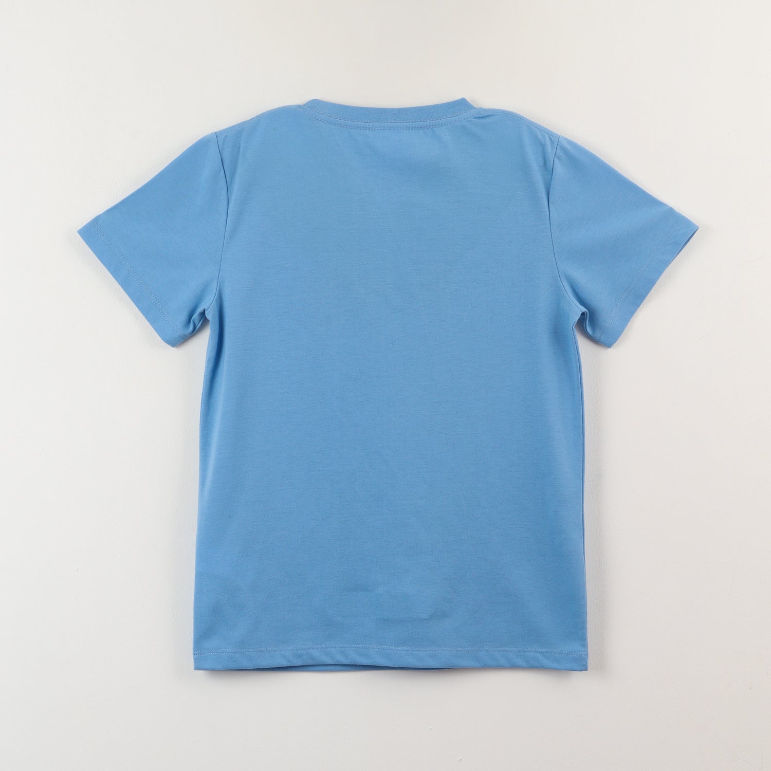 Polera Manga Corta Niño Azul Avengers Assemble Marvel