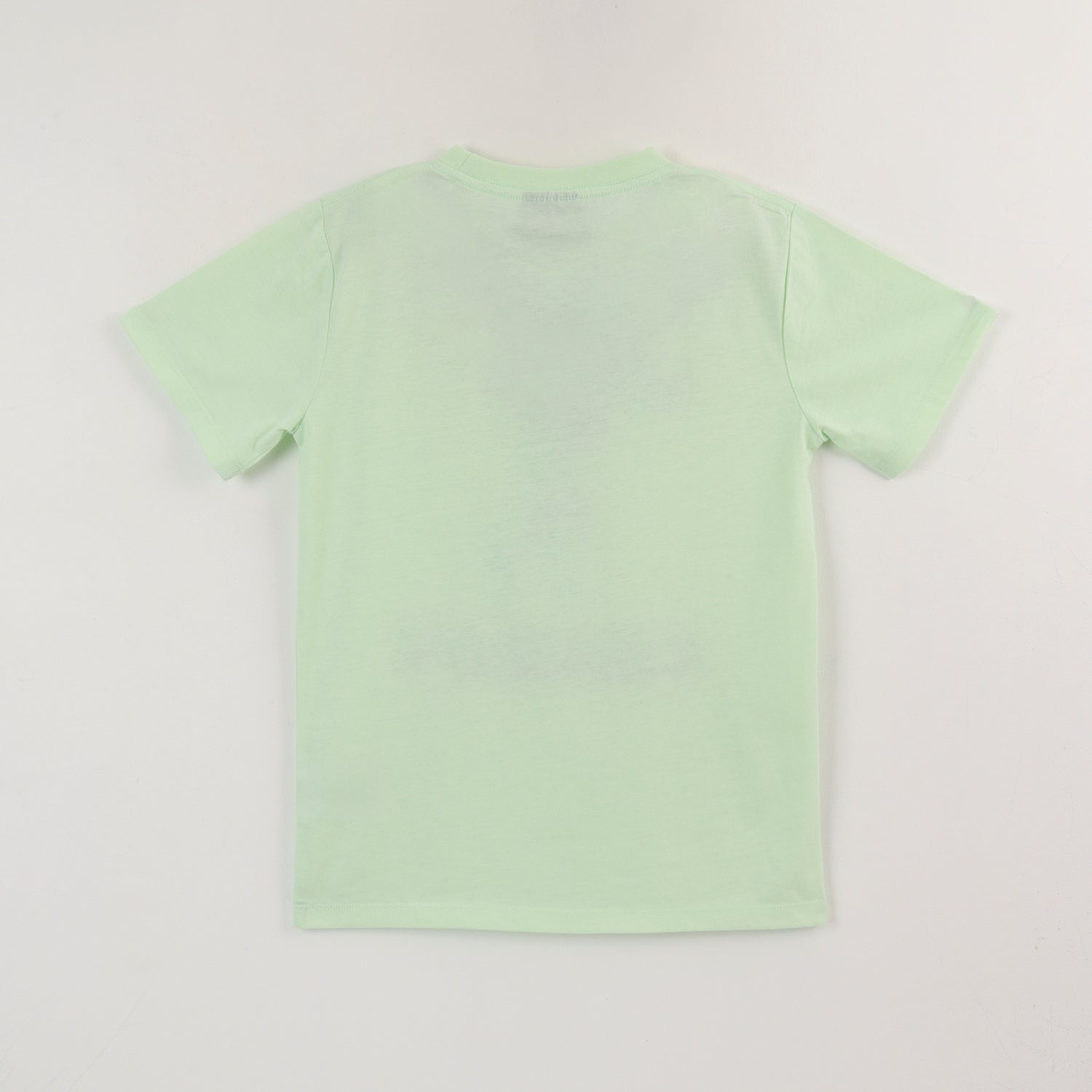 Polera Manga Corta Niño Verde Drowned Minecraft