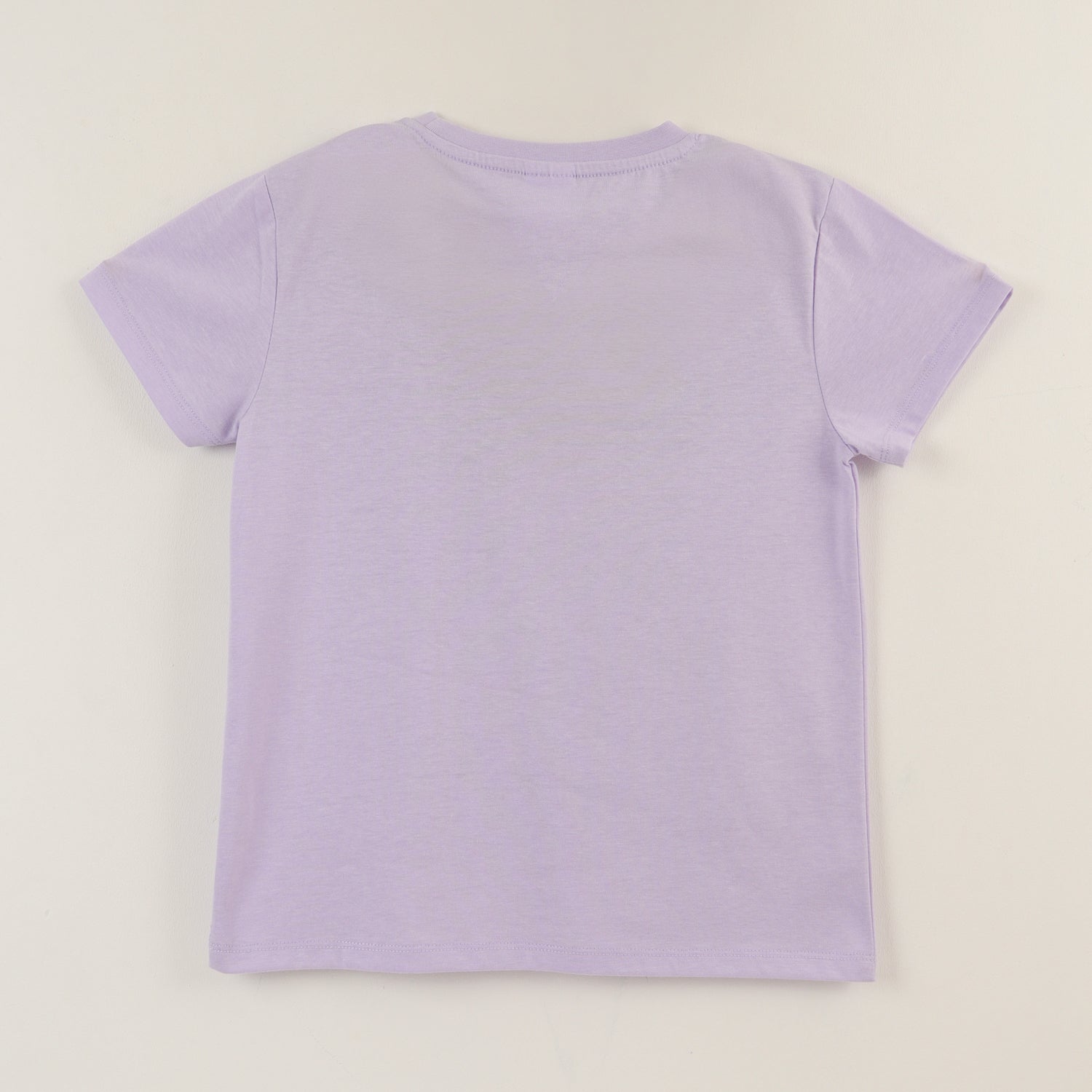 Polera Manga Corta Niña Morado Kuromi Love Hello Kitty